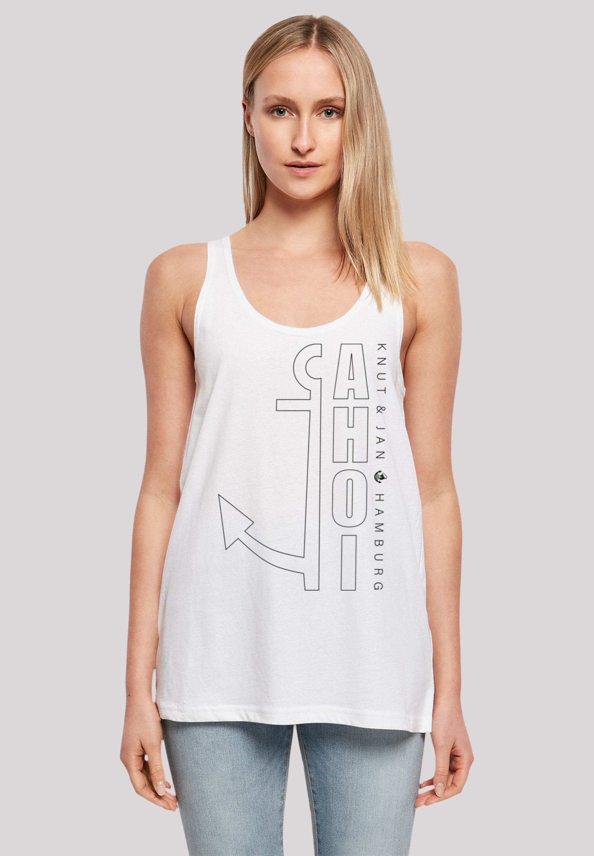 F4NT4STIC T-Shirt Ahoi Anker Outlines Knut günstig online kaufen