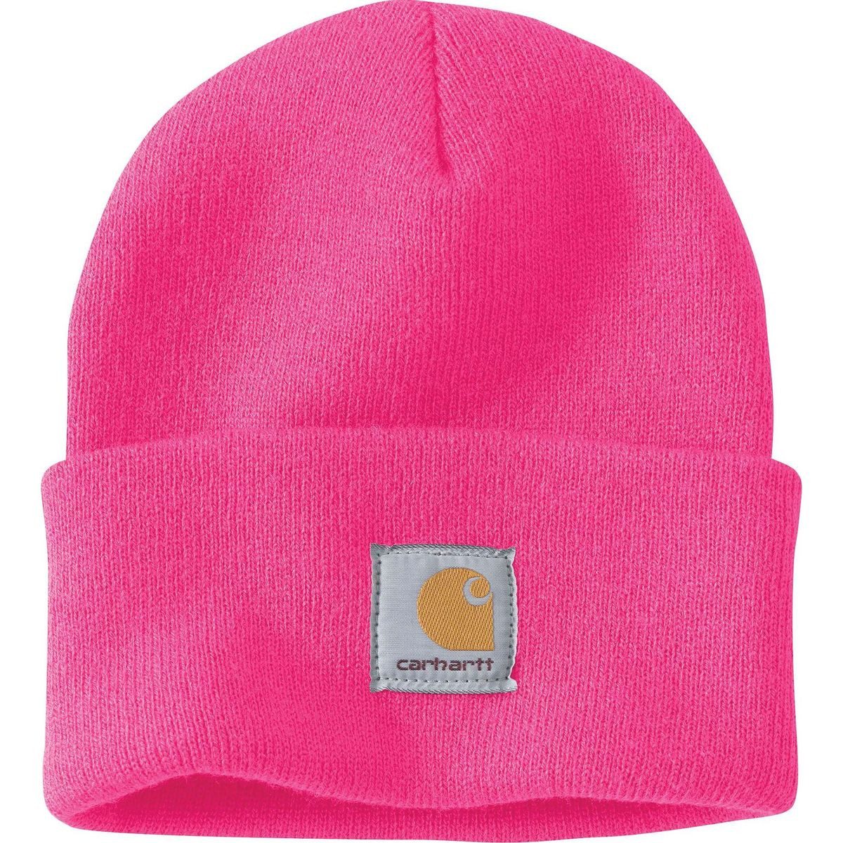 Carhartt Beanie Iconic A18 Watch Cap Beanie Zeitloser Klassiker aus dehnbarem Rippstrick, der Wärme und Komfort