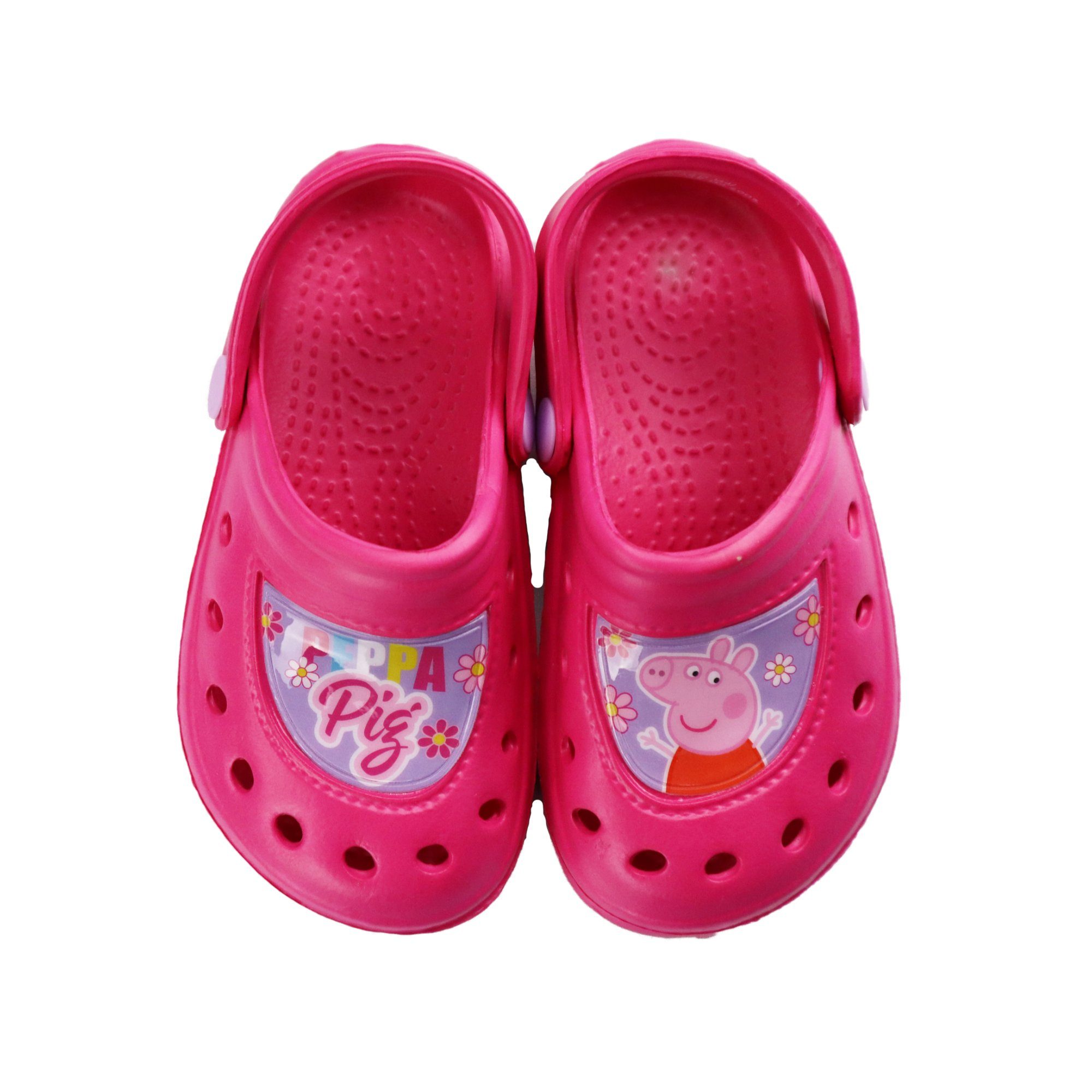 Peppa Pig Peppa Pig Wutz Clogs Kinder Sandalen Clogs Clog Gr. 22 bis 33
