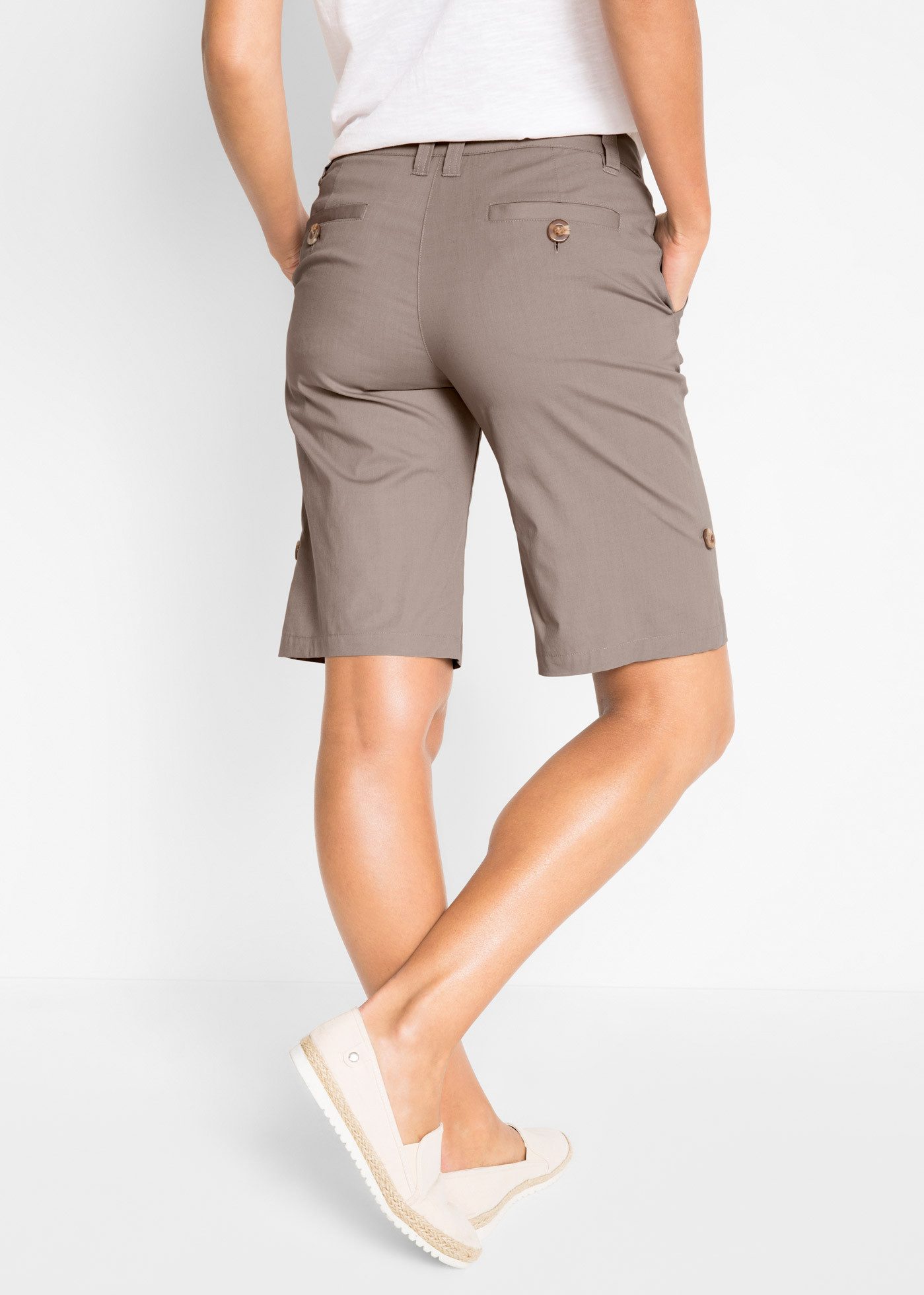 bonprix Bermudas gerade geschnitten und längenregulierbar günstig online kaufen