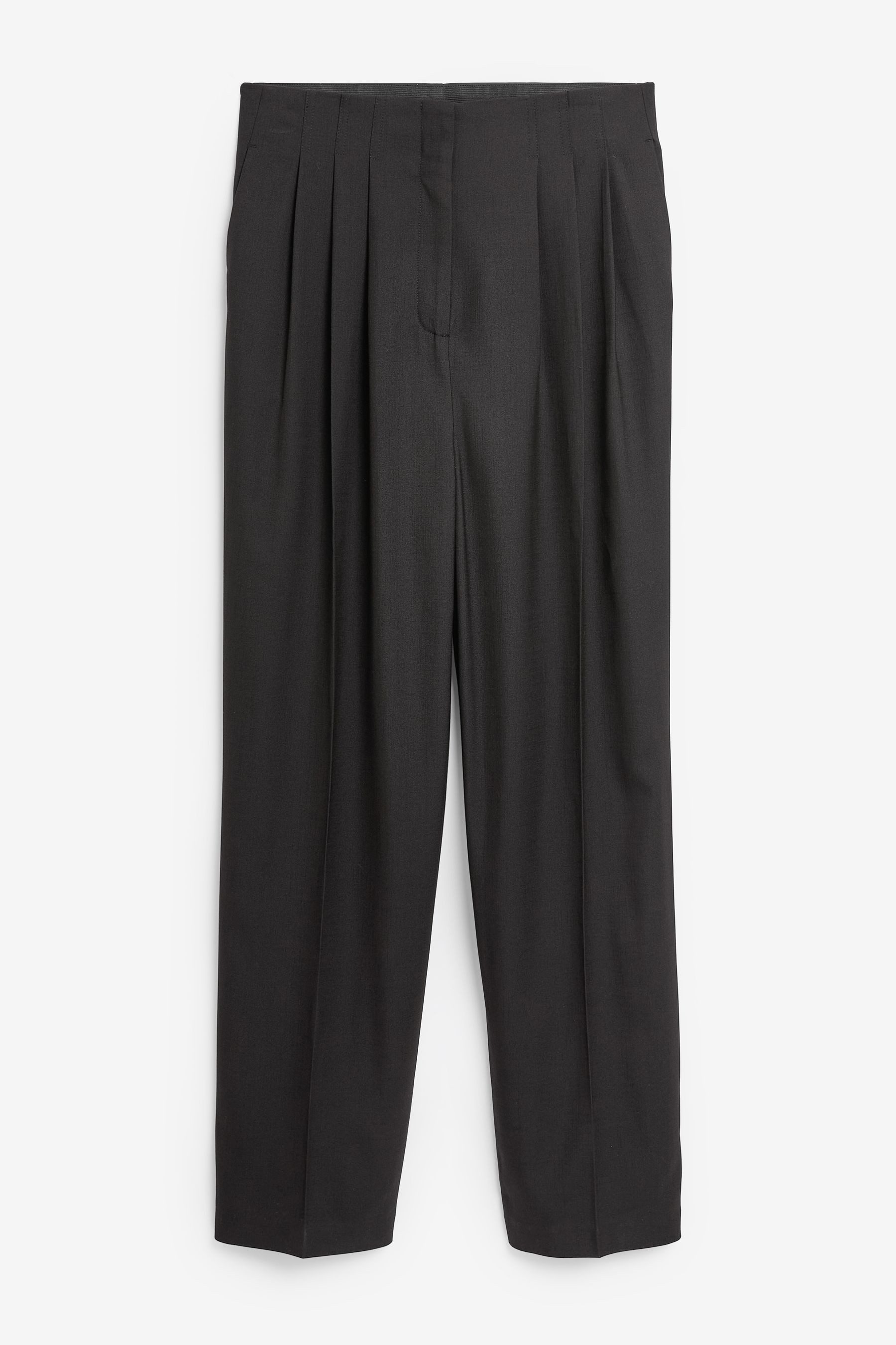 Next Bundfaltenhose Gerade geschnittene Hose mit günstig online kaufen
