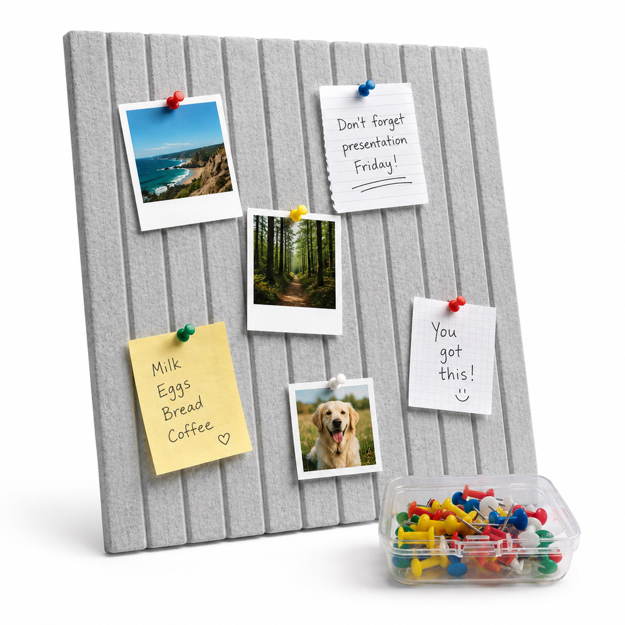 Pinnwand Selbstklebendes Filzpinnwand Set