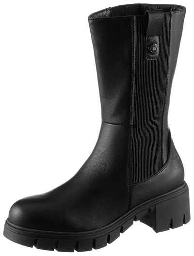 BAGATT Stiefel mit breitem Stretcheinsatz