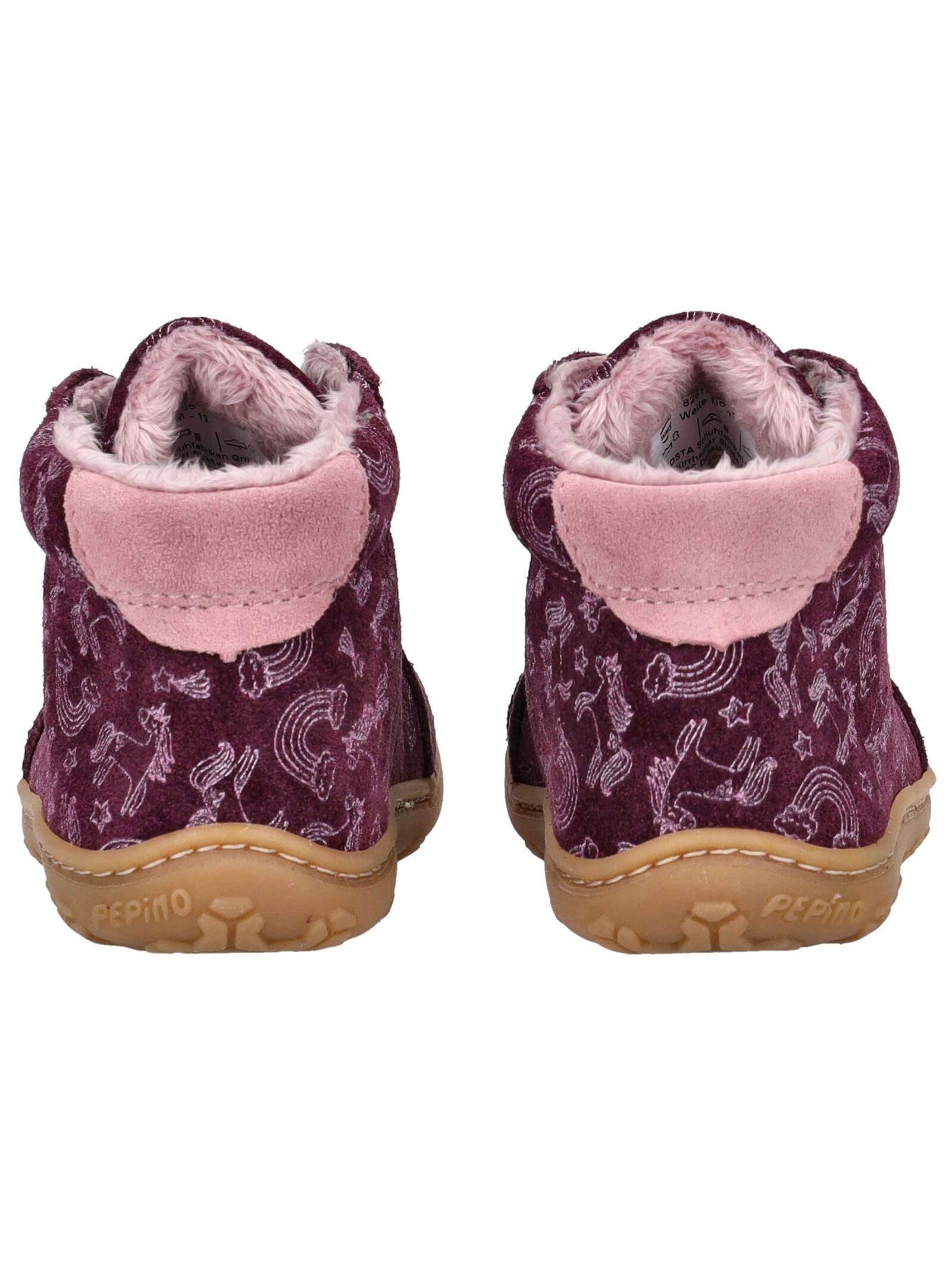 Pepino Stiefelette Veloursleder . Schnürstiefelette