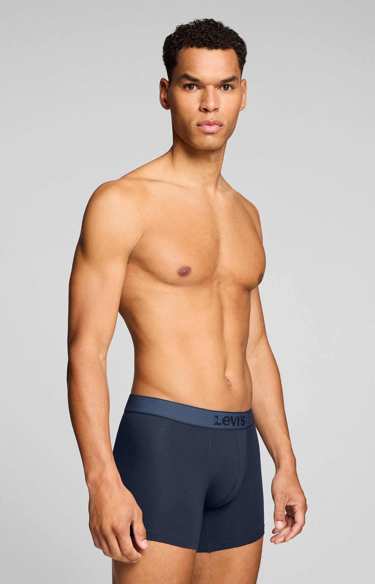 Levi's® Boxershorts LEVIS MEN TWILL WB BOXER BRIEF 2P (2er Pack) ohne Eingriff, Stretchbund – Bild 3 von 5