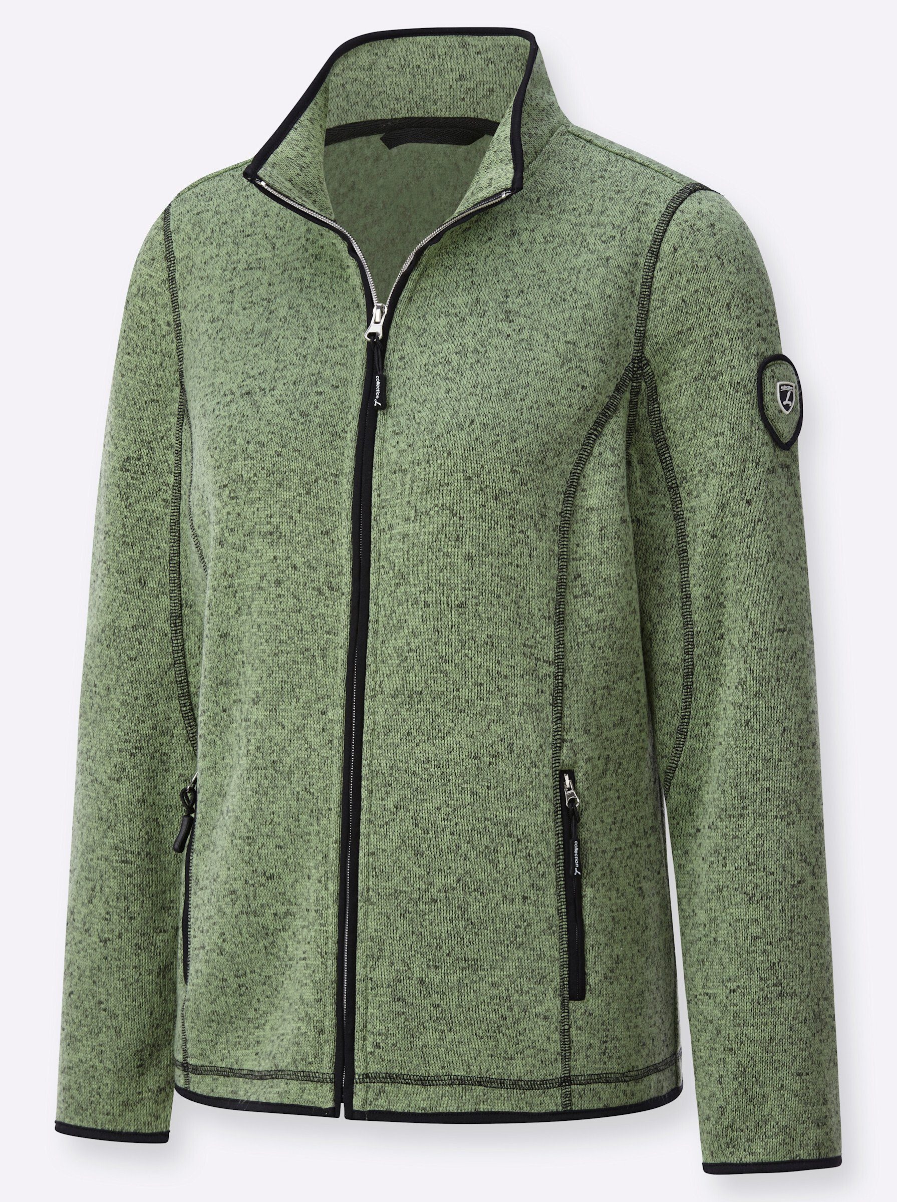 Witt T-Shirt Strick-Fleecejacke Langarm – Bild 4 von 4
