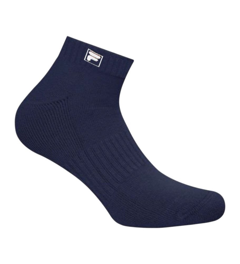 Fila Tennissocken F-Box Premium Ankle (Mischgewebe) navyblau - 2 Paar