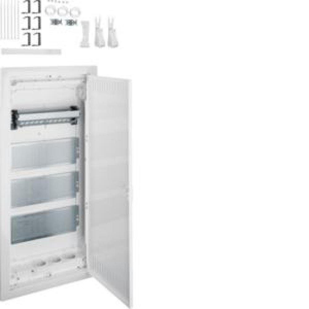 Verteiler Hager MM,volta,UPV,4reih,geschl.Stahlblechtür VU48NW