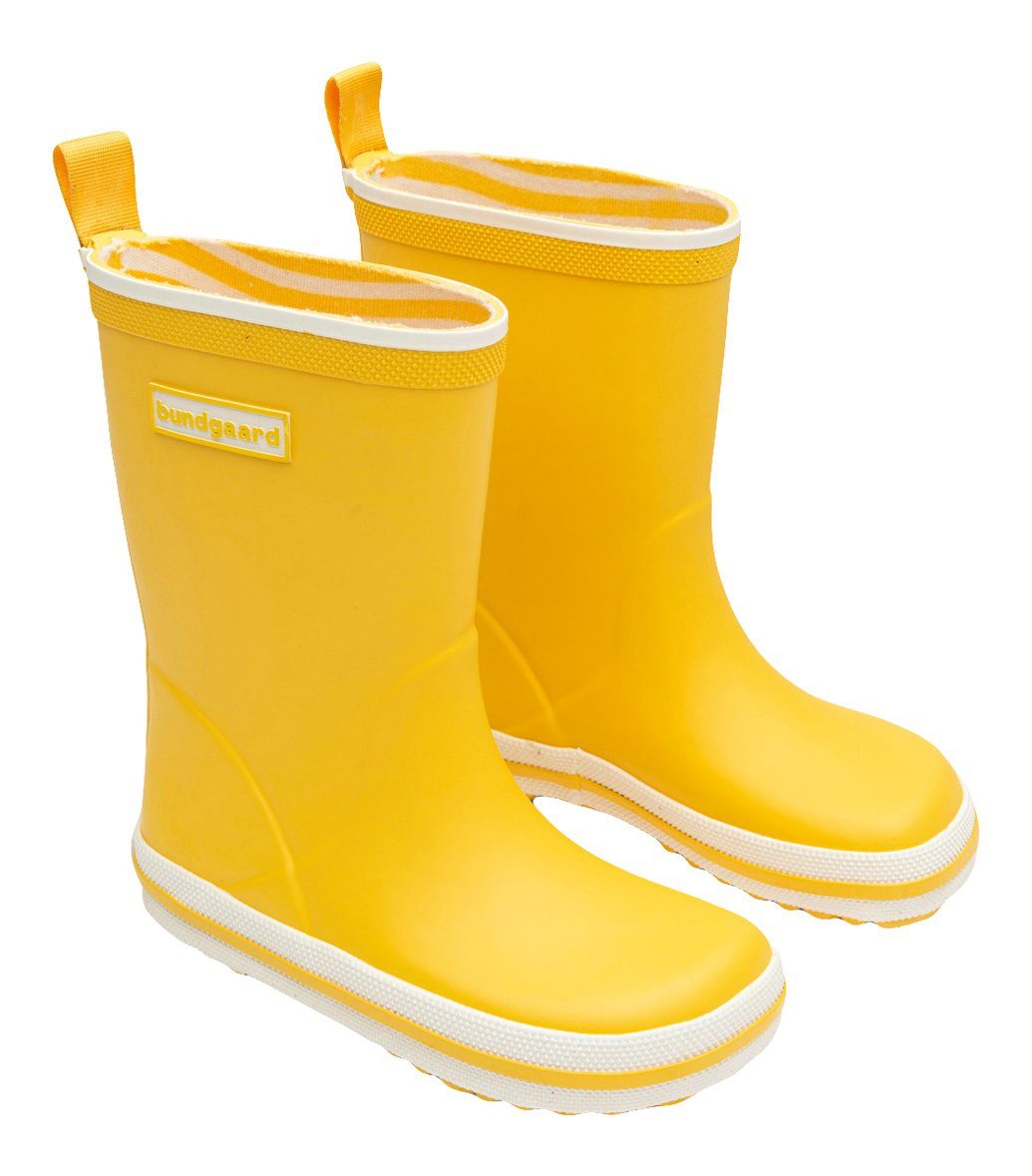 bundgaard Bundgaard Gummistiefel Charly High Naturkautschuk Outdoor Gelb Gummistiefel