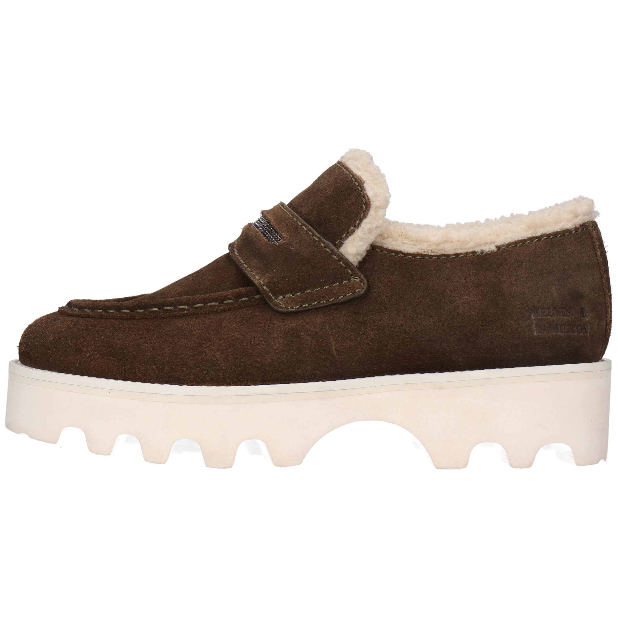 Melvin & Hamilton Jade 62 Leder-Loafers für Damen Loafer Plateausohlen, Echtes Leder