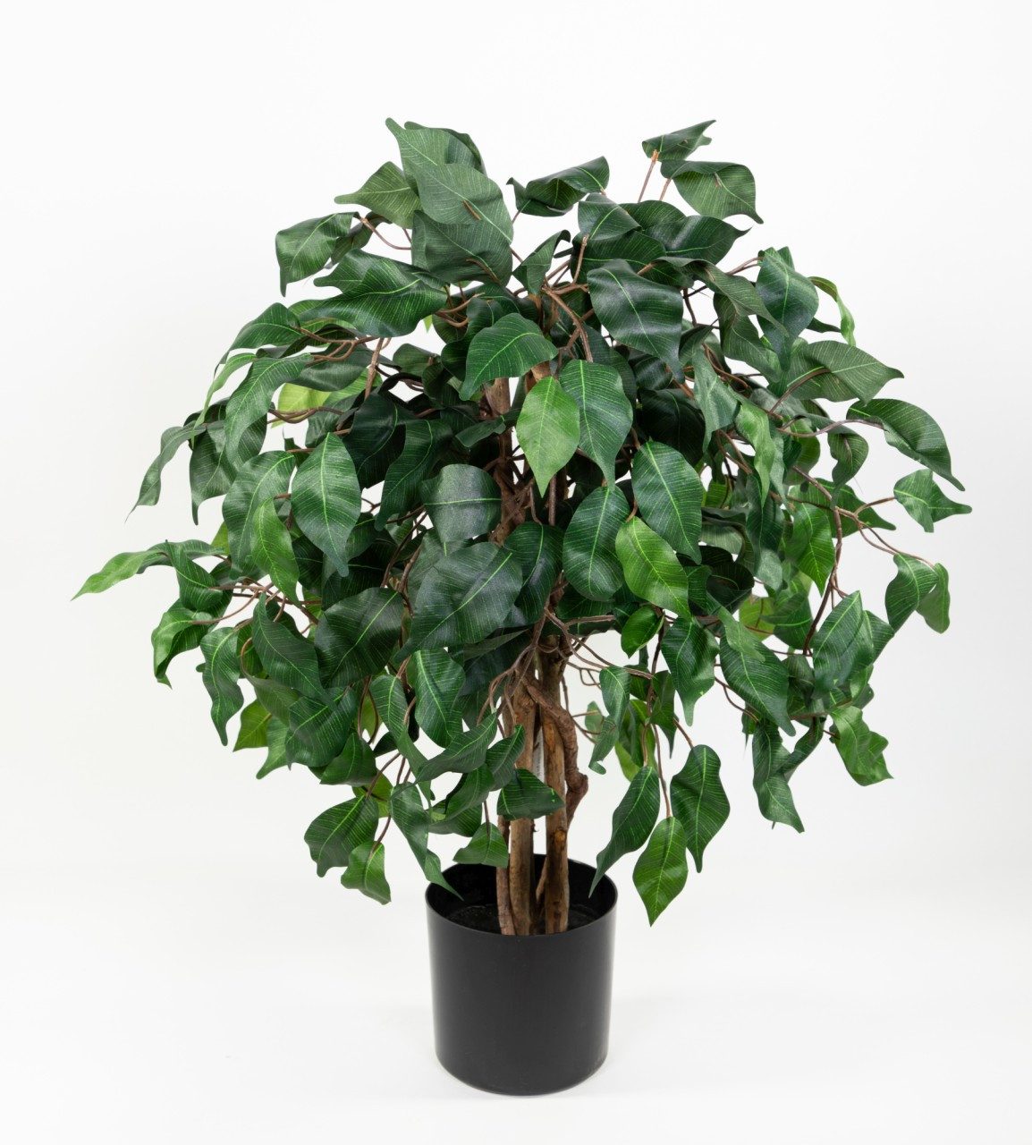 Kunstbaum Ficus Benjamini grün DA Dekobaum Kunstpflanzen künstlicher Baum
