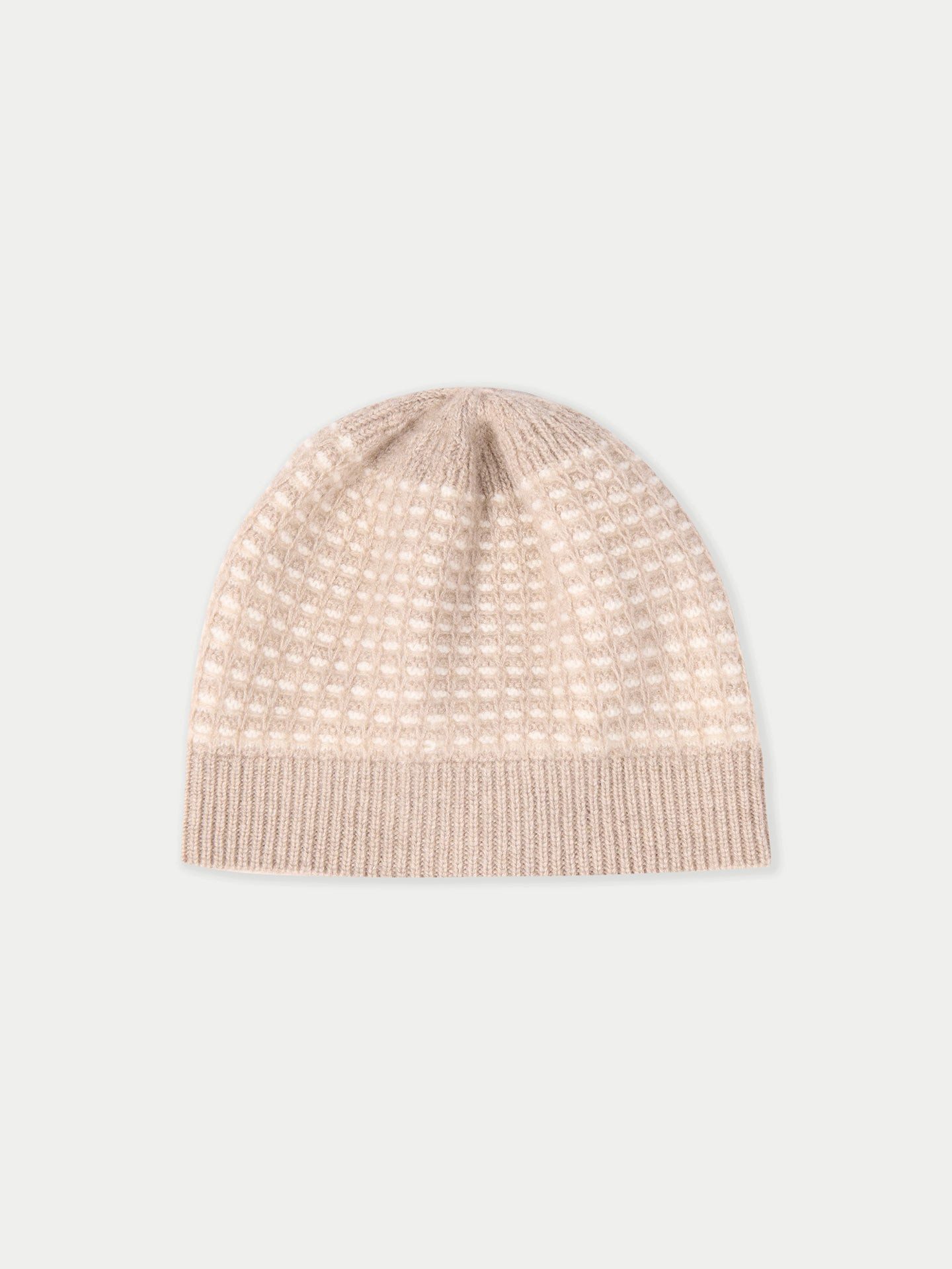 GOBI Cashmere Beanie Waffelstrick Kaschmir-Mütze