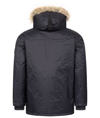 Geographical Norway Winterjacke Herren Winterjacke mit Kapuze Kunfestellkragen