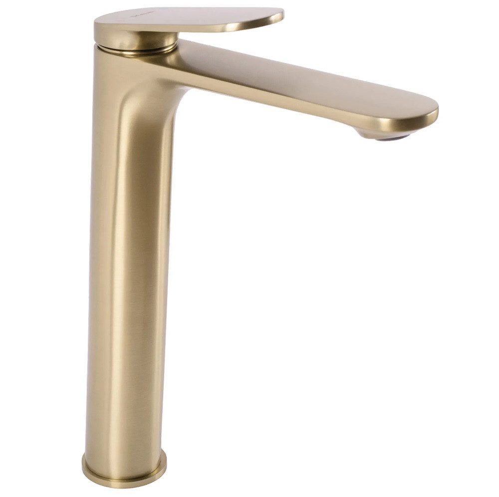 wohnwerk.idee Badarmatur Wasserhahn Gold Matt Schwarz Einhebelmischer Marco
