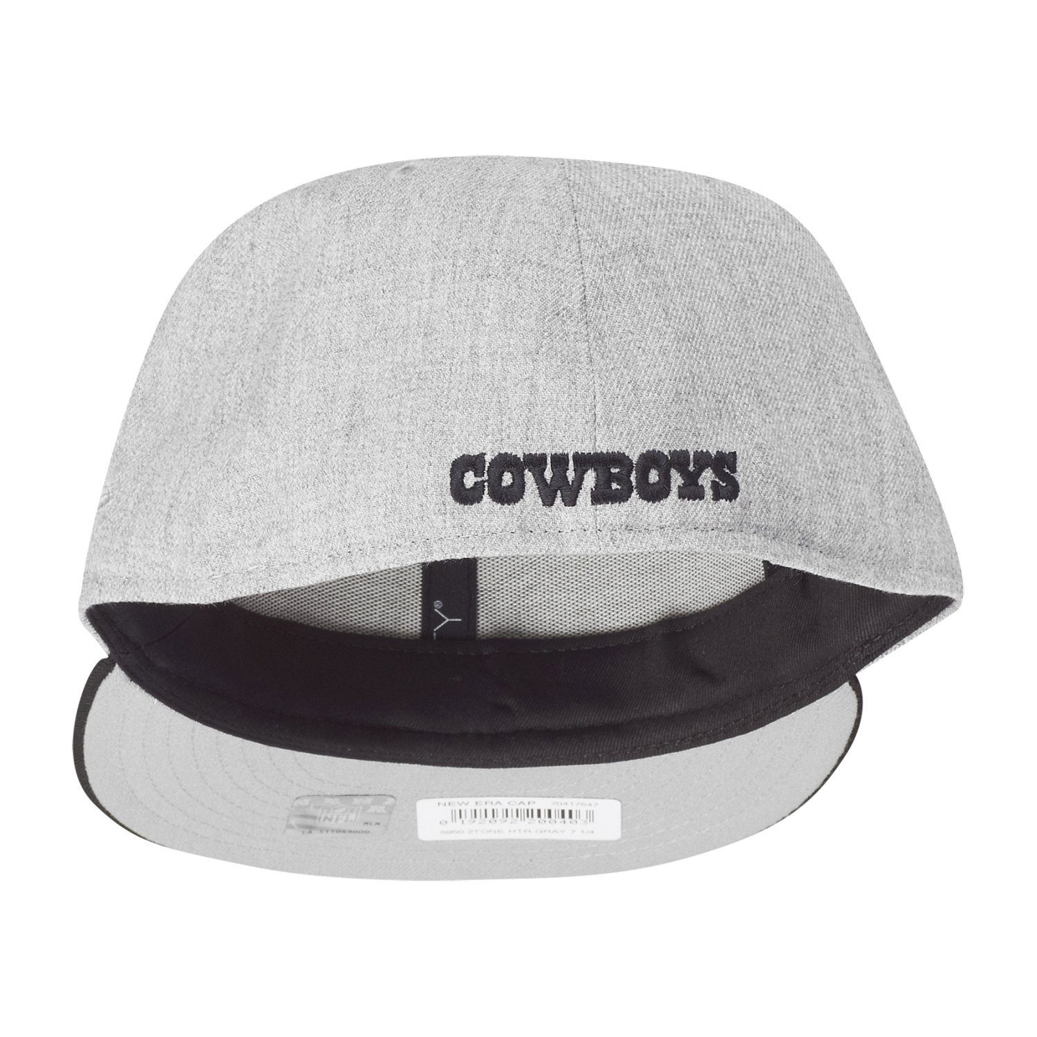 New Era Fitted Cap 59Fifty Dallas HEATHER Cowboys