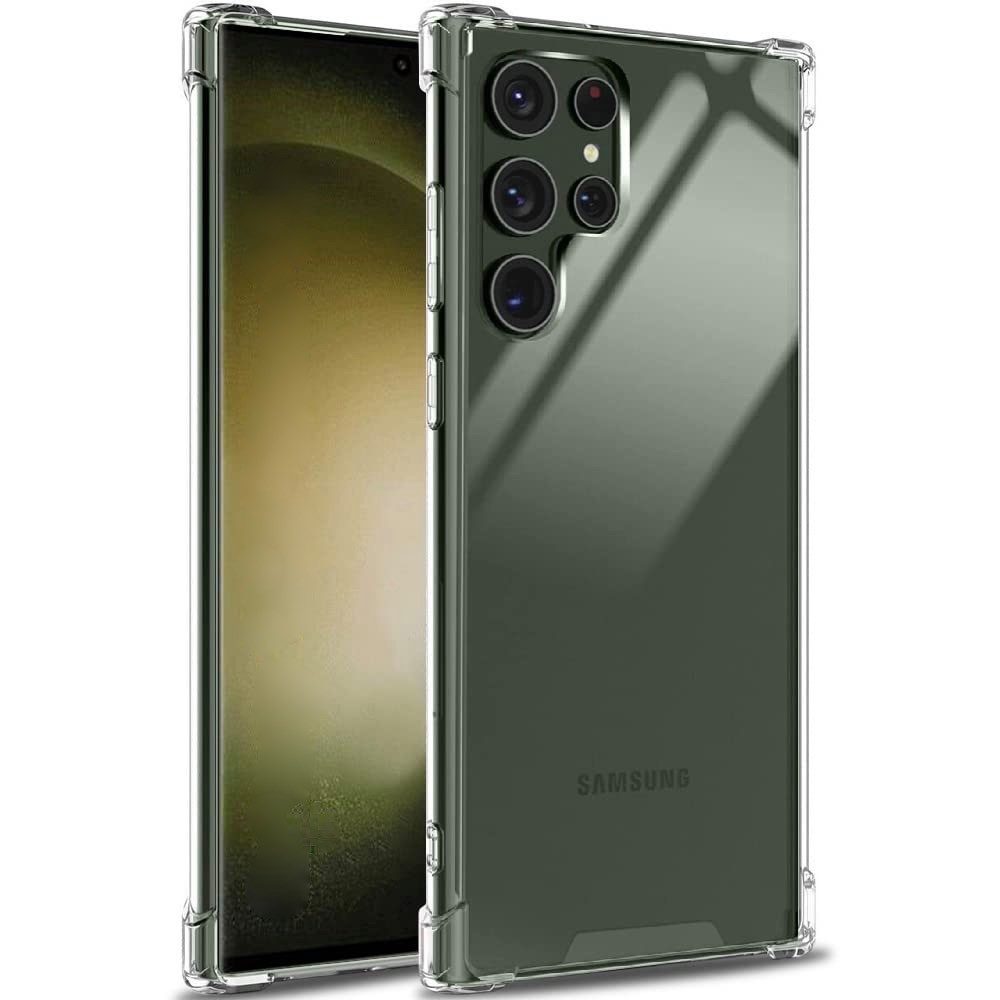 AVANA Handyhülle für Samsung Galaxy S24 / Plus / Ultra / FE Hülle Schutzhülle Klar, Bumper, Case, Cover, Durchsichtig, Transparent
