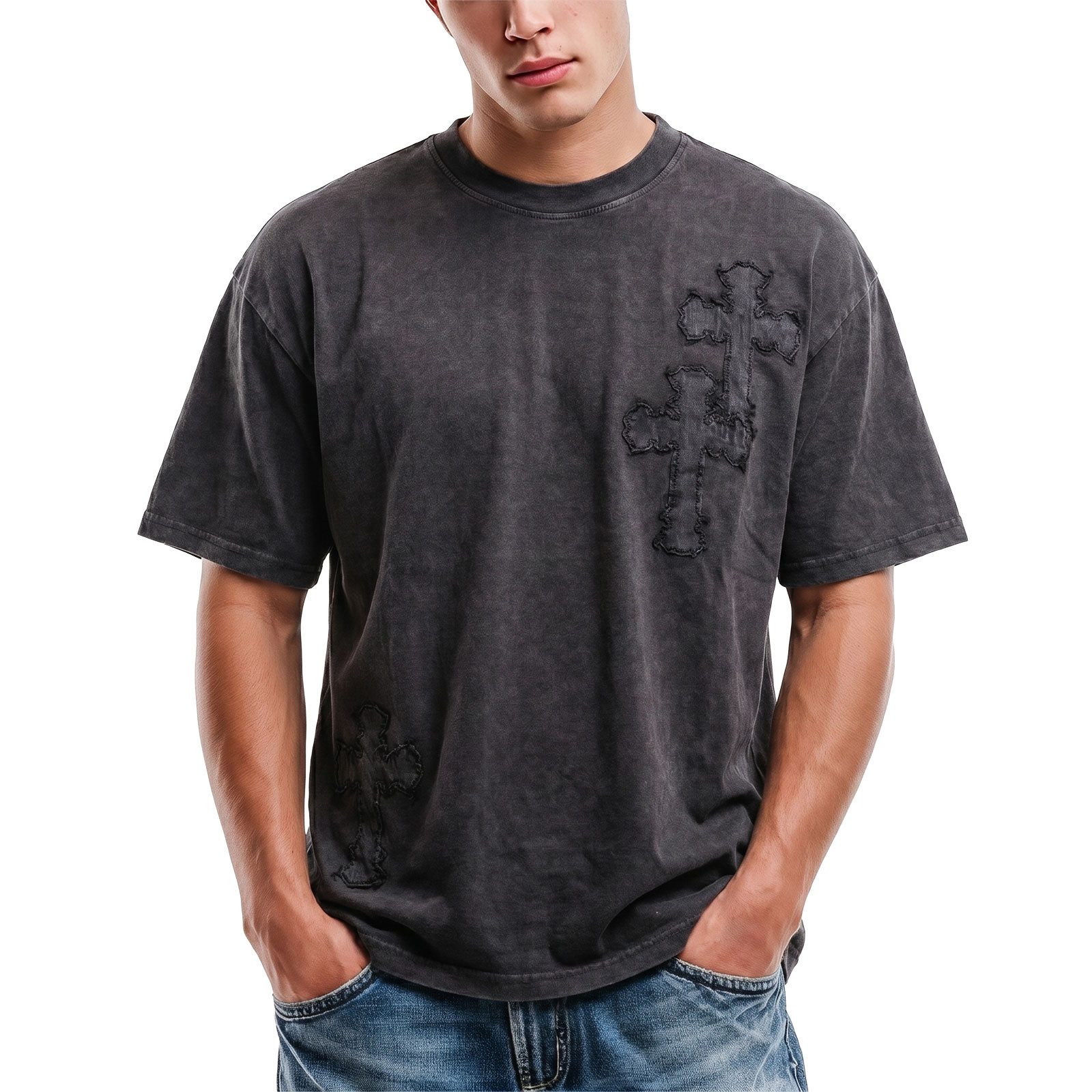 Favela T-Shirt T-Shirt Favela Cross Patches