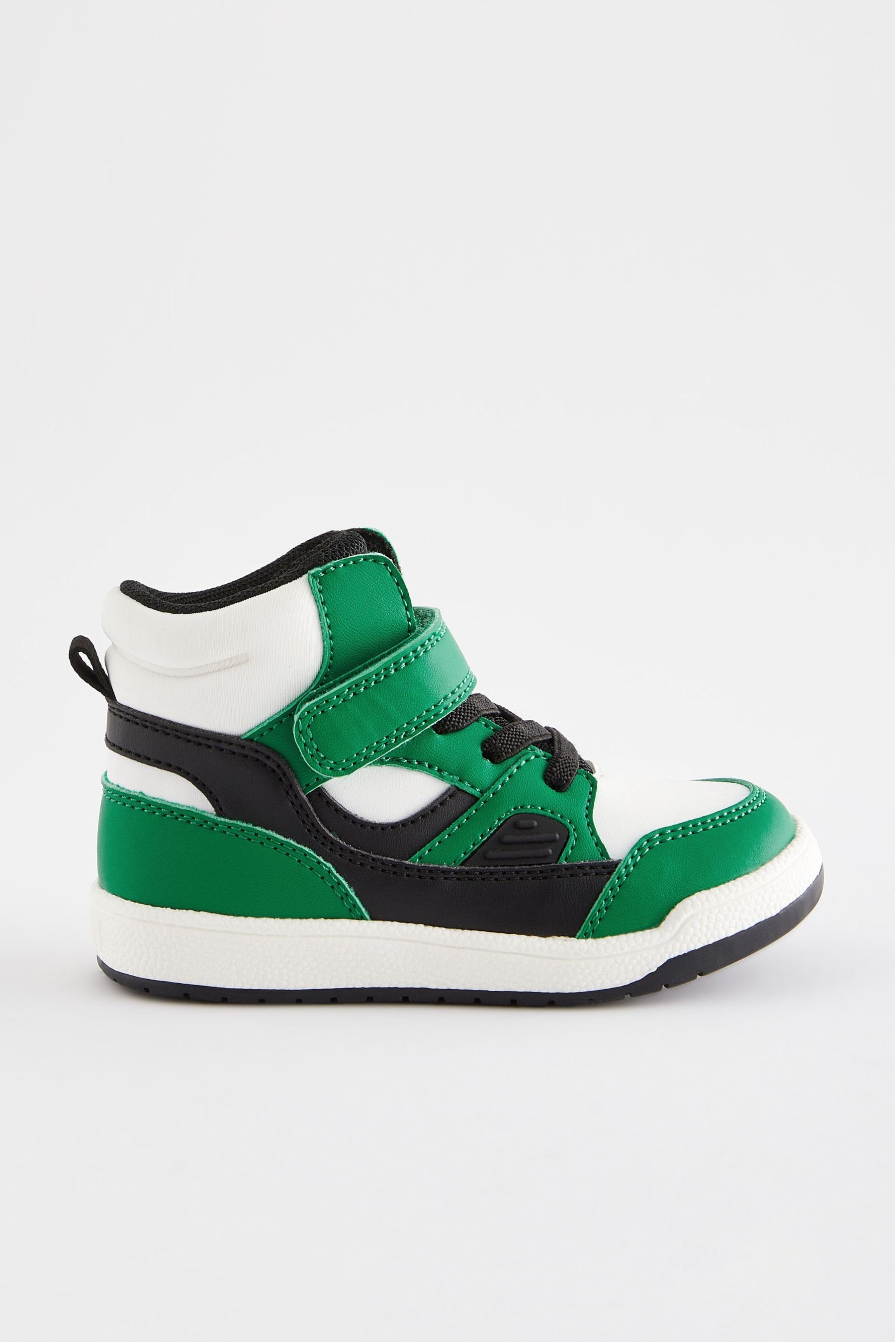 Next Hi-Top-Stiefel mit Klettverschluss Elastiksenkel Sneaker (1-tlg) Bright Green
