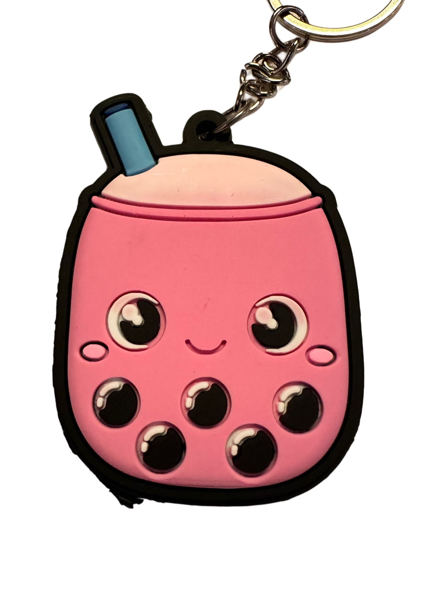 Schlüsselanhänger Schlüsselanhänger 6cm Kinder Mini Anhänger keychain Bubble Tea Flieder