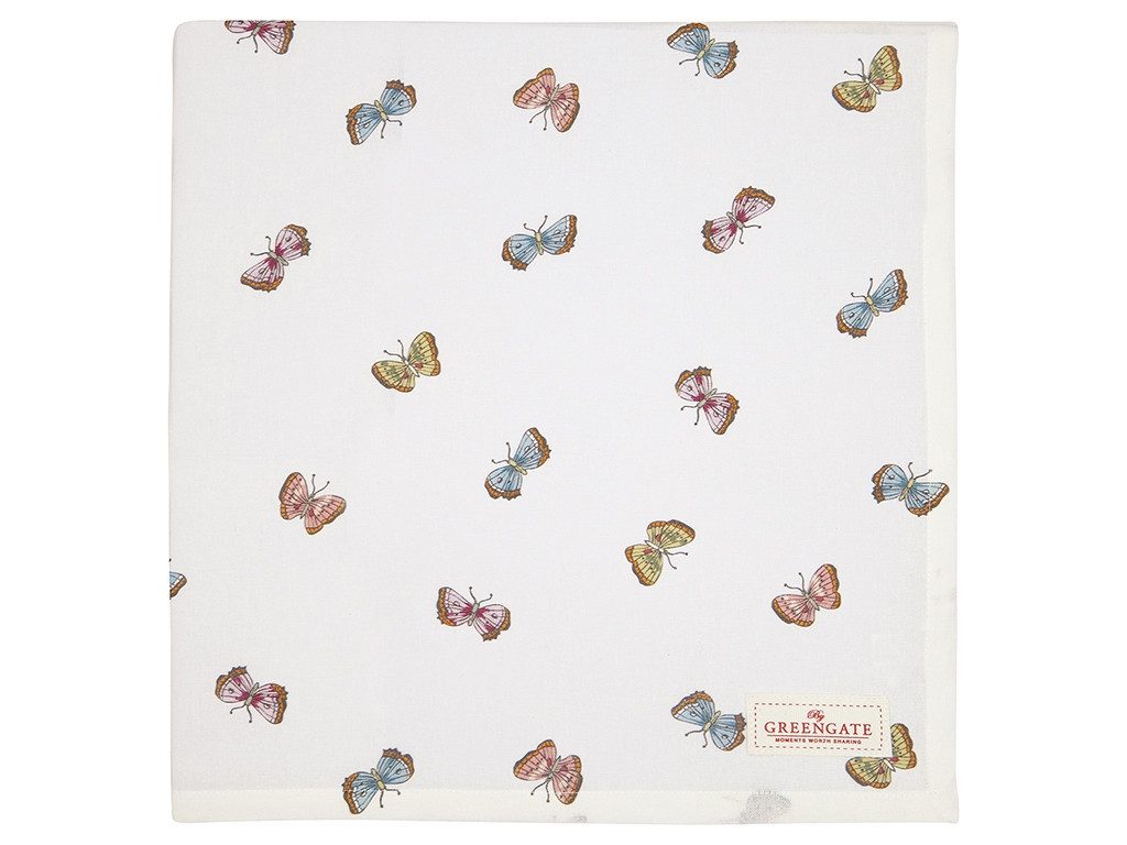 Greengate Tischdecke Maisie Tischdecke white 150 x 150 cm