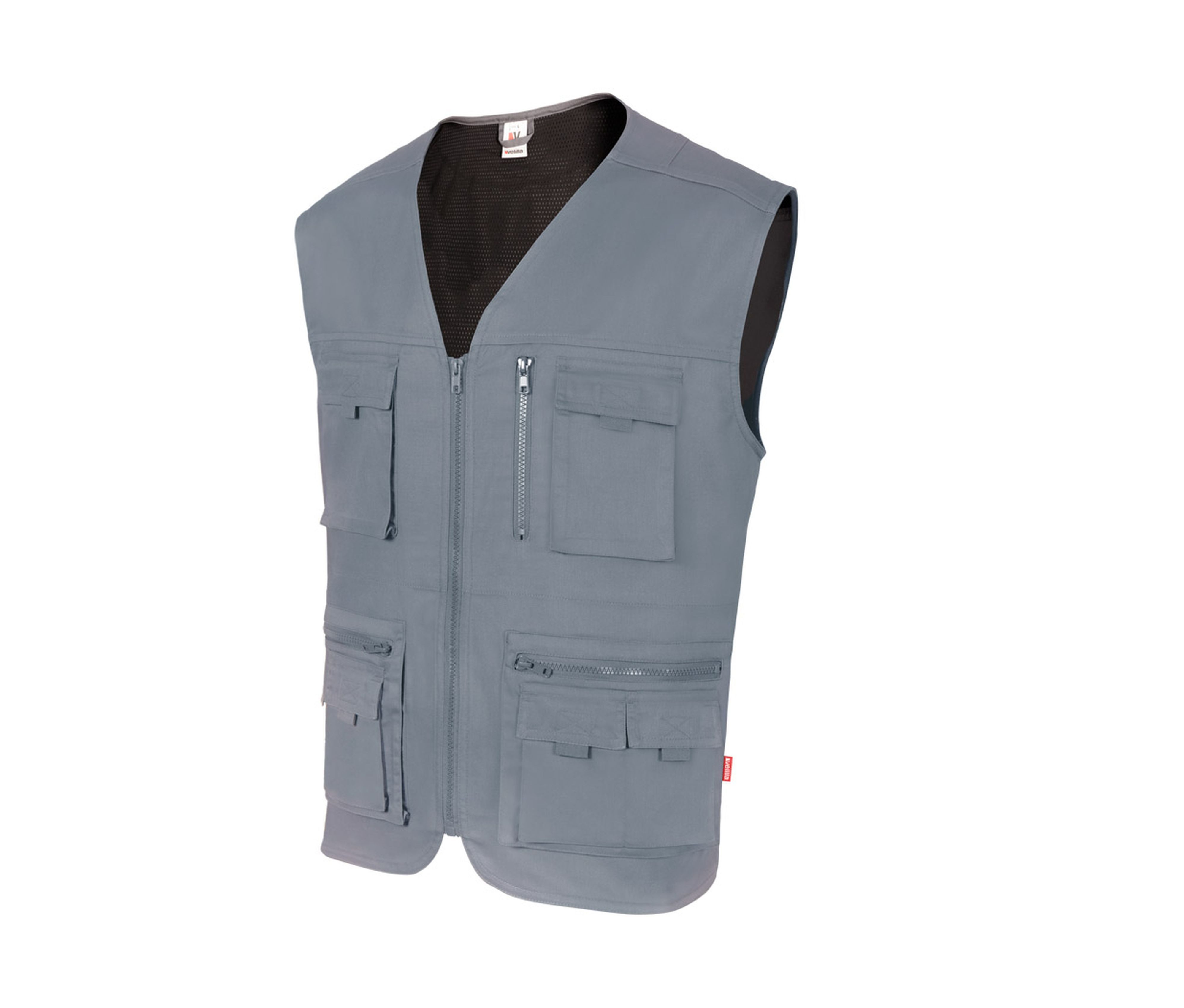 Velilla Arbeitsweste Weste mit vielen Taschen