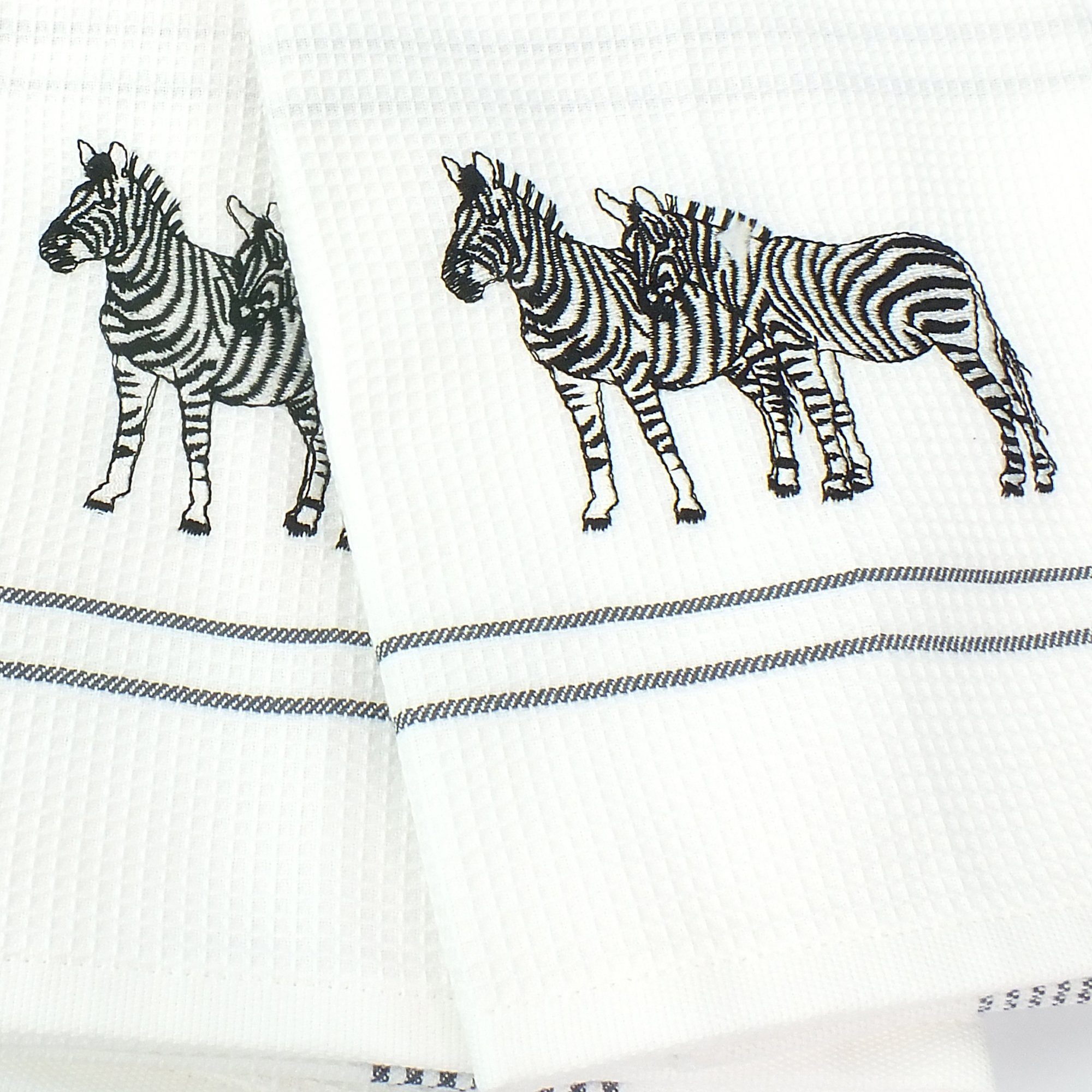 Lasa Home Geschirrtuch Embroideries, (Set, 2-tlg), günstig online kaufen