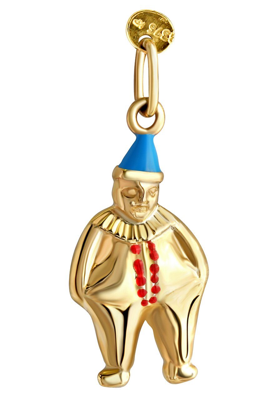 Firetti Kettenanhänger Schmuck Geschenk Gold 375 Halsschmuck Anhänger Halskette Harlekin, zu Kleid, Shirt, Jeans, Sneaker! Anlass Geburtstag Weihnachten