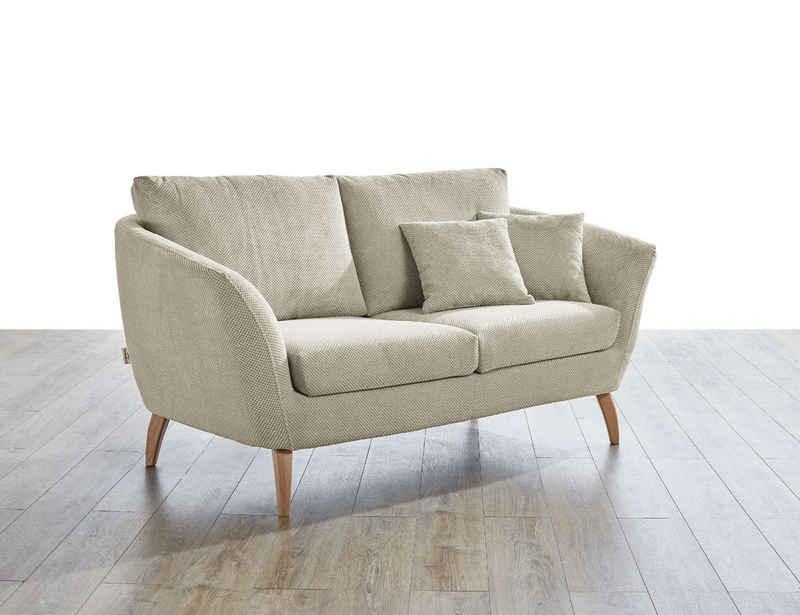 SANSIBAR Living Sofa Sofa 3 Sitzer SANSIBAR FÜNEN (BHT 190x82x92 cm) BHT 190x82x92 cm
