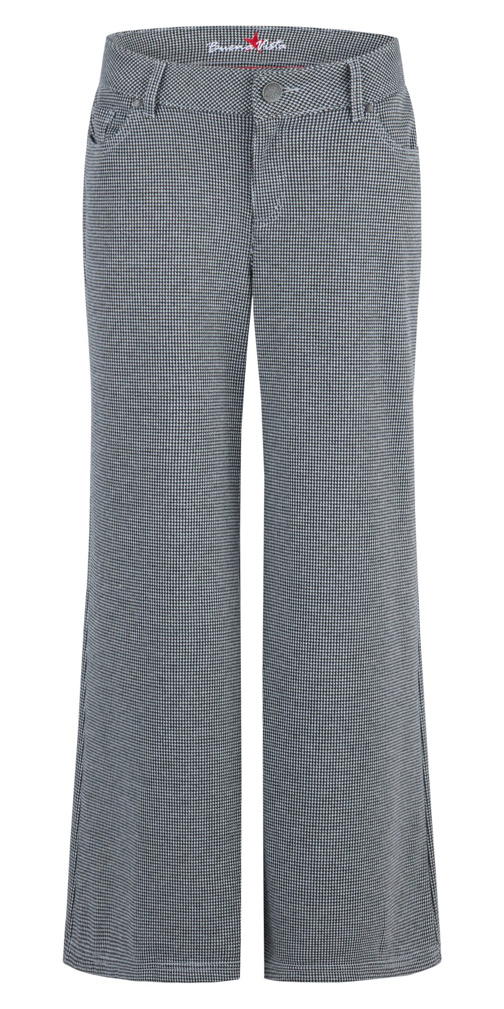 Stretch-Jeans BUENA VISTA ITALY PALAZZO black houndstooth 2410 B5865 9318.5280 -
