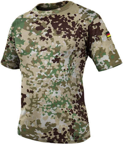 normani Funktionsshirt Herren Tactical T-Shirt „Macapá“ Bundeswehr Tropen BW Tropenhemd Unterhemd mit Deutschlandfahnen Kurzarm Tactical Shirt