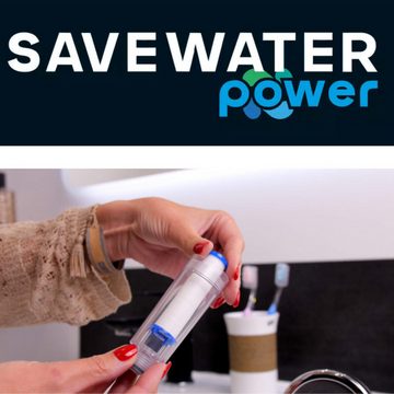 Best Direct® Handbrause Savewater Power Filter, (Spar-Set, 5-tlg., 5er, 10er oder 15er Pack), Ersatzfilter für Duschbrause