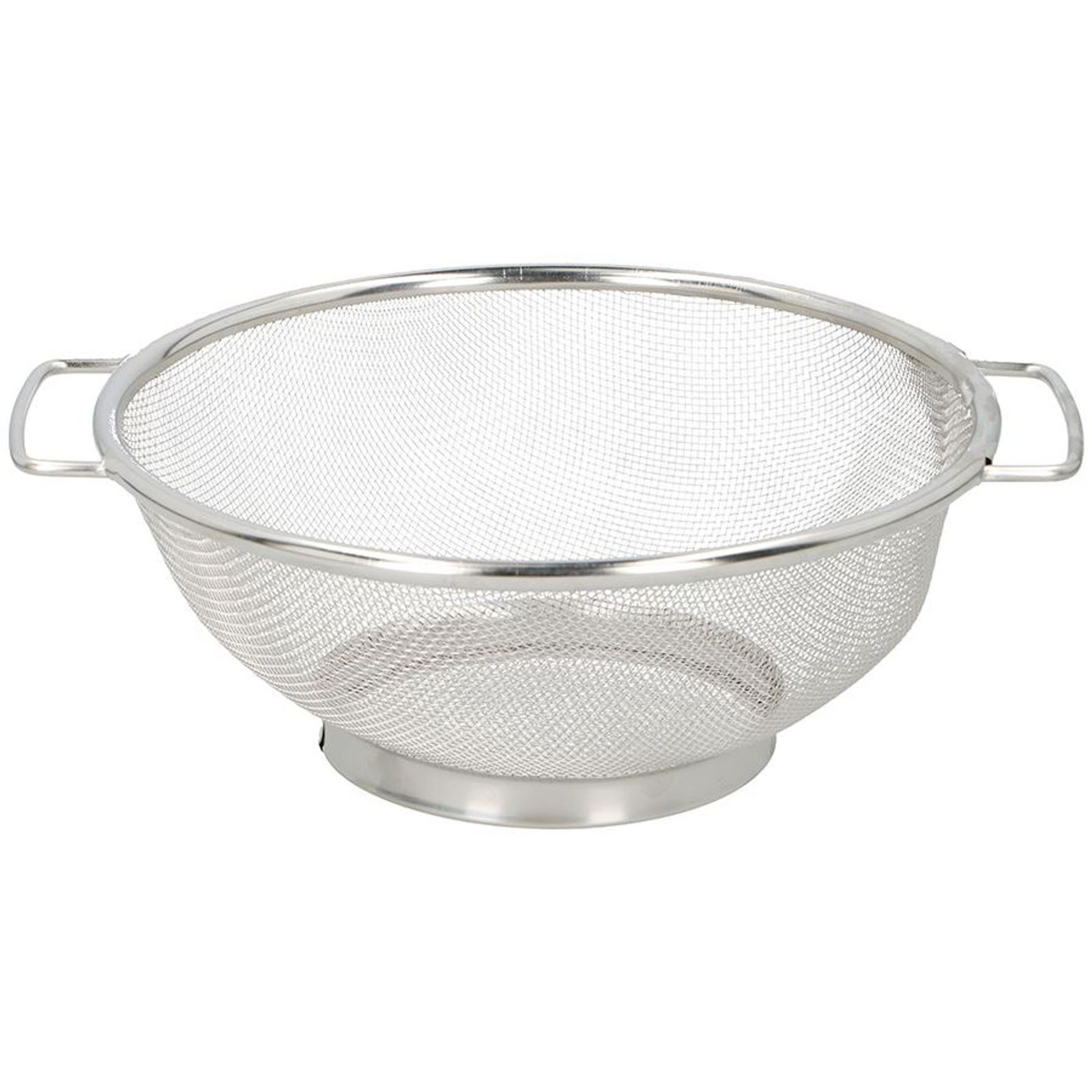 EDCO Nudelsieb Edelstahl Küchensieb 20cm Sieb Seiher Durchschlag Nudelsieb, Edelstahl