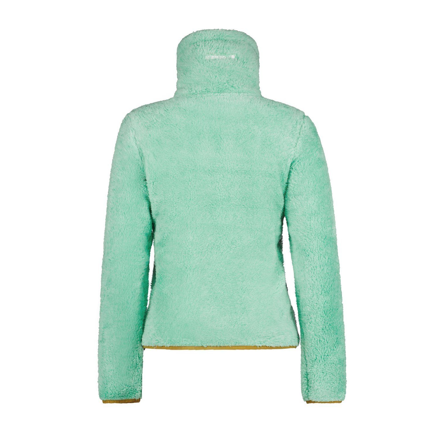 Icepeak Strickfleecejacke Colony Fleecejacke Damen Langhaar Jacke Mint Fleece