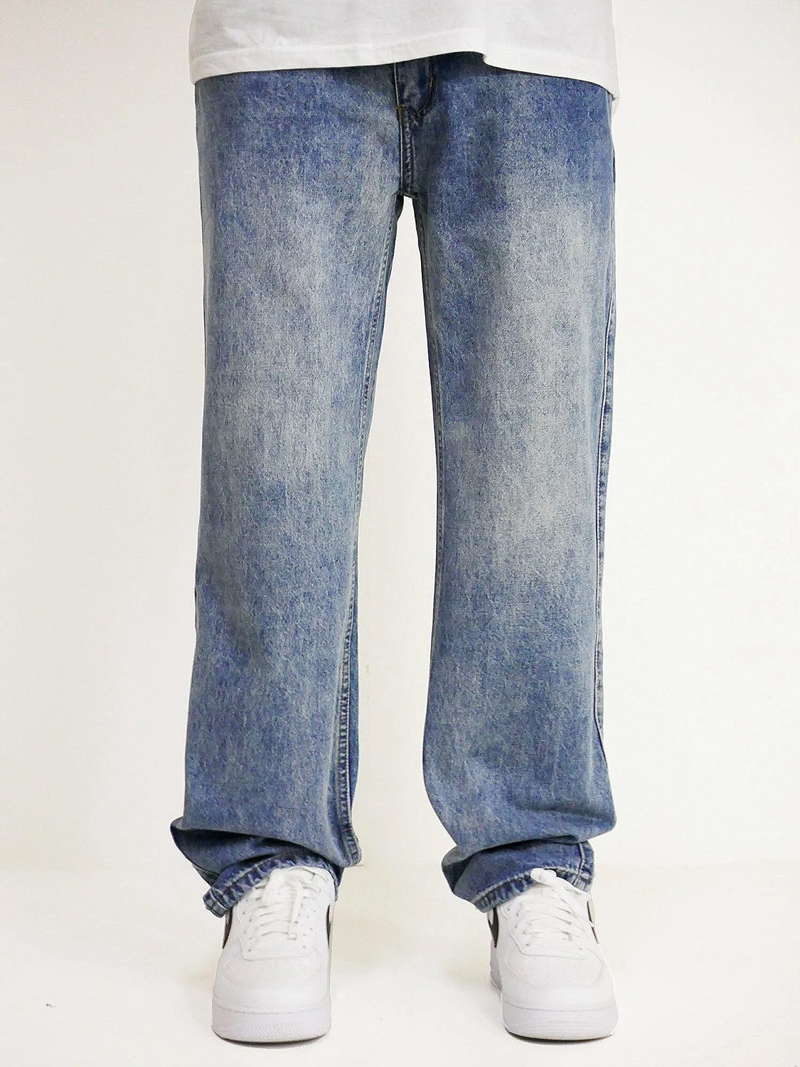 DADA Supreme Regular-fit-Jeans Baggy Denim Coin-Print auf der Gesäßtasche C günstig online kaufen