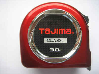 Tajima Maßband TAJIMA HI LOCK Bandmass 3m/16mm CLASS 1, TAJ-22056