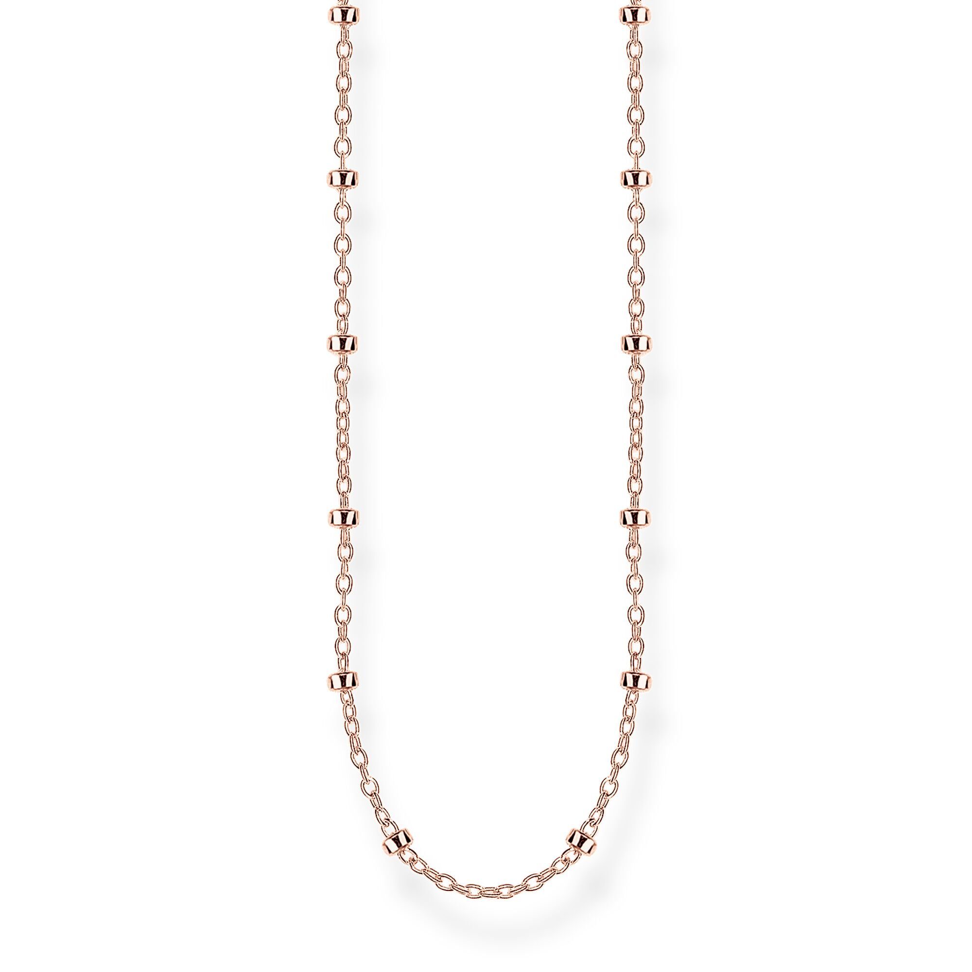 Kette ohne Anhänger KE1890-415-40 Halskette Damen Sterling-Silber Rosé Vergoldet 80 cm