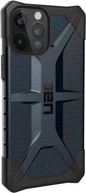 UAG Handyhülle Plasma 17,0 cm (6,7 Zoll), [Wireless Charging kompatibles Cover, Sturzfeste Handyhülle, Ultra Slim Bumper] - blau transparent (mallard)