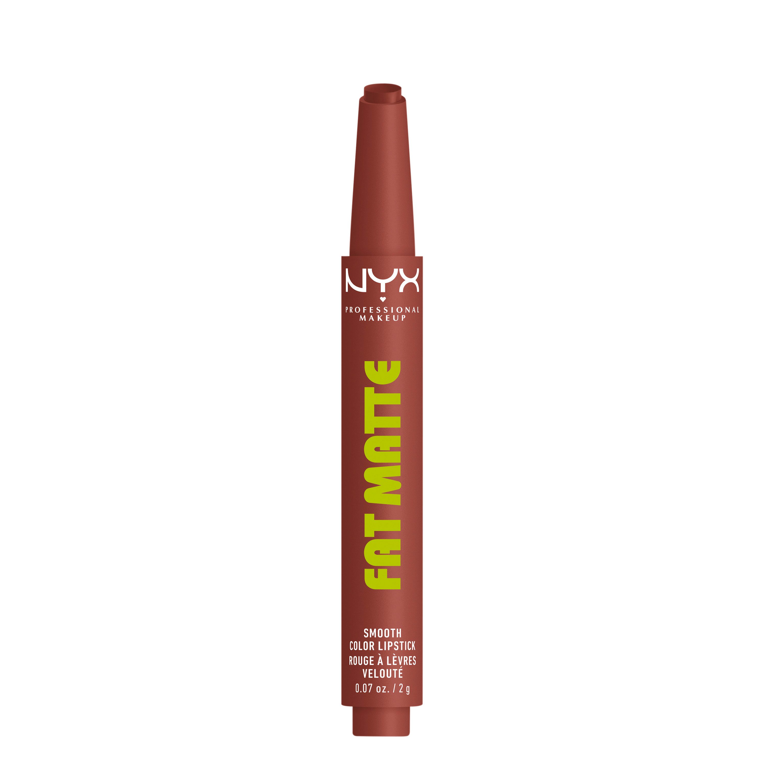 NYX PROFESSIONAL MAKEUP Lippenstift FAT MATTE SMOOTH LIPSTICK