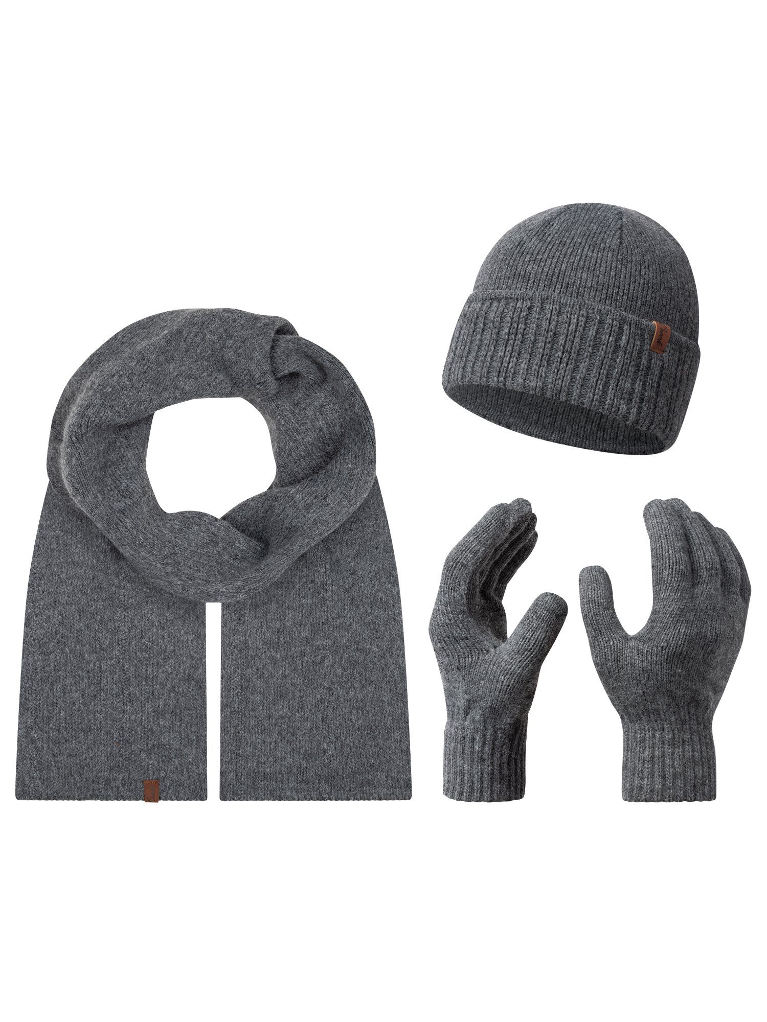 Rock Creek Mütze & Schal Schal Mütze Handschuhe Set U-104
