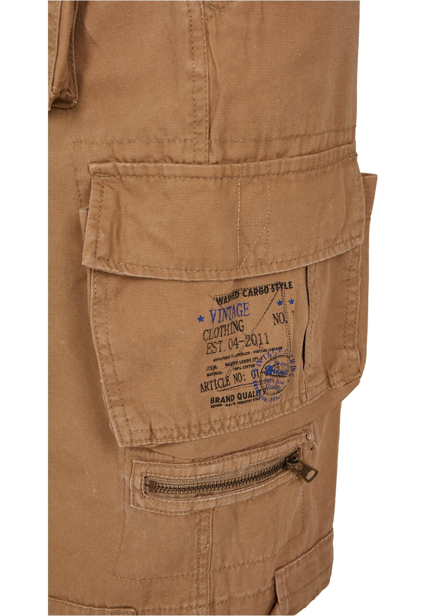 Cargo Brandit Vintage Shorts (1-tlg) Herren beige Stoffhose Savage