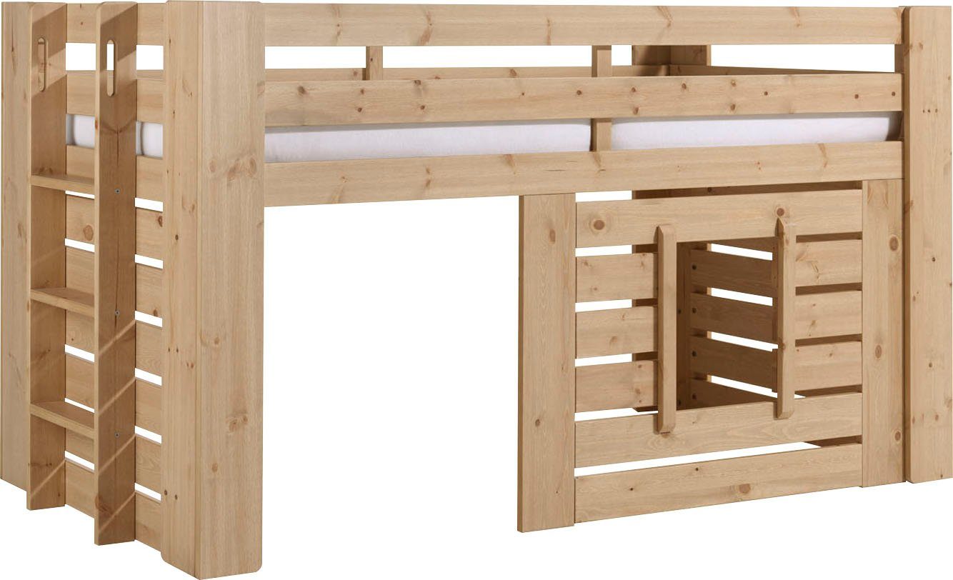 Vipack Kinderbett Oliver (Made in Europe), Jugendbett, Hausbett
