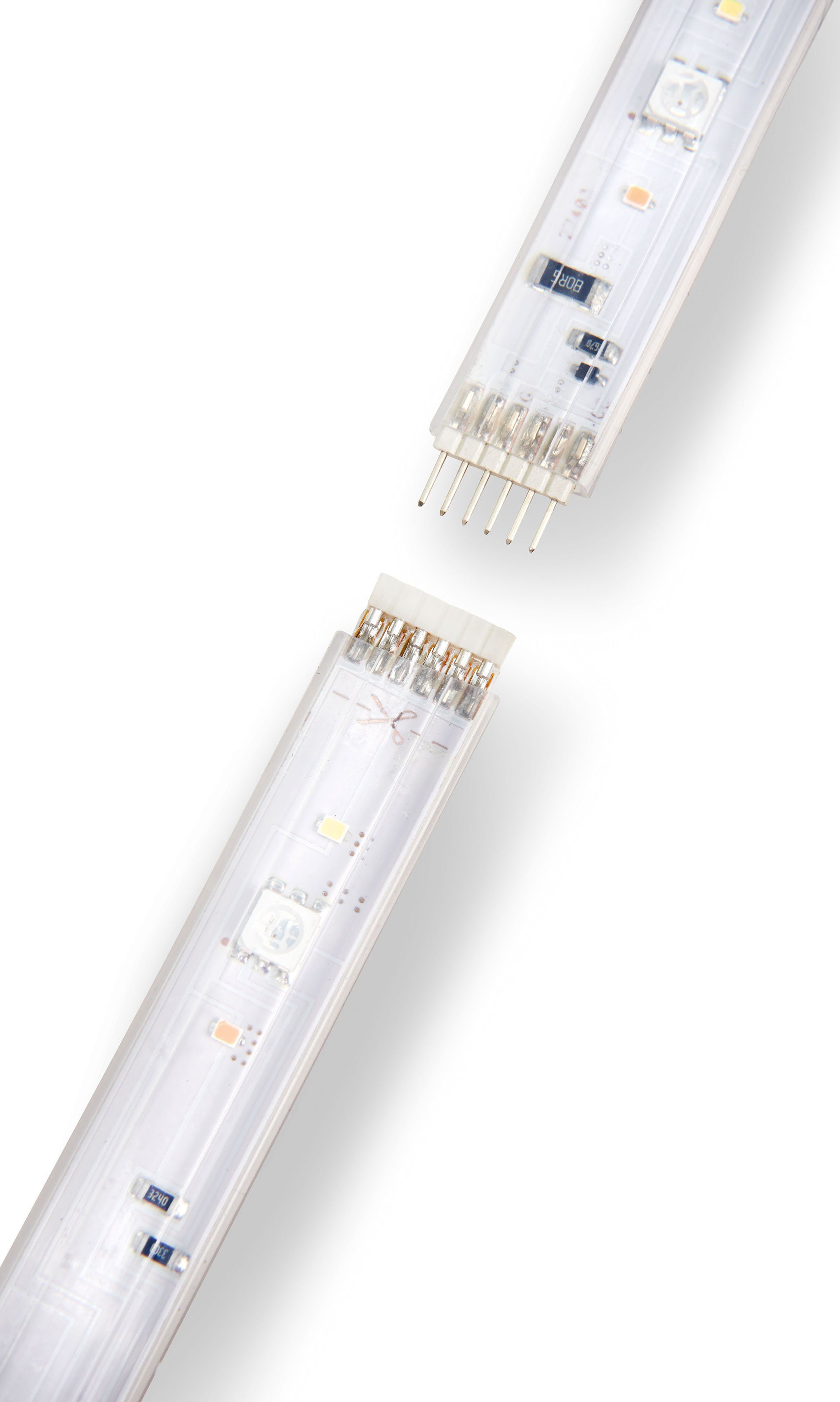 Philips Hue LED Stripe White & Color Amb. LightStrip Plus 1m Erweiterung, Philips Hue Lightstrip + Erweiterung, beeindruckende Flexibilität