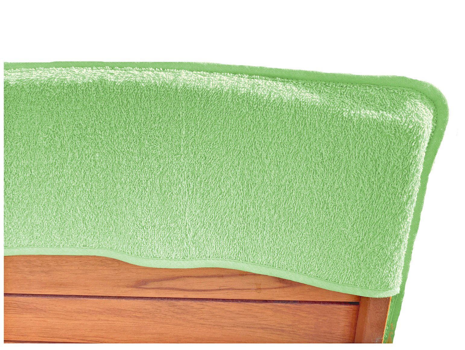 heimtexland Hochlehnerauflage Hochlehner Schonbezug Frottee Gartenstuhlauflage, (Typ772, 1 St), saugstark, schnelltrocknend, hygienisch