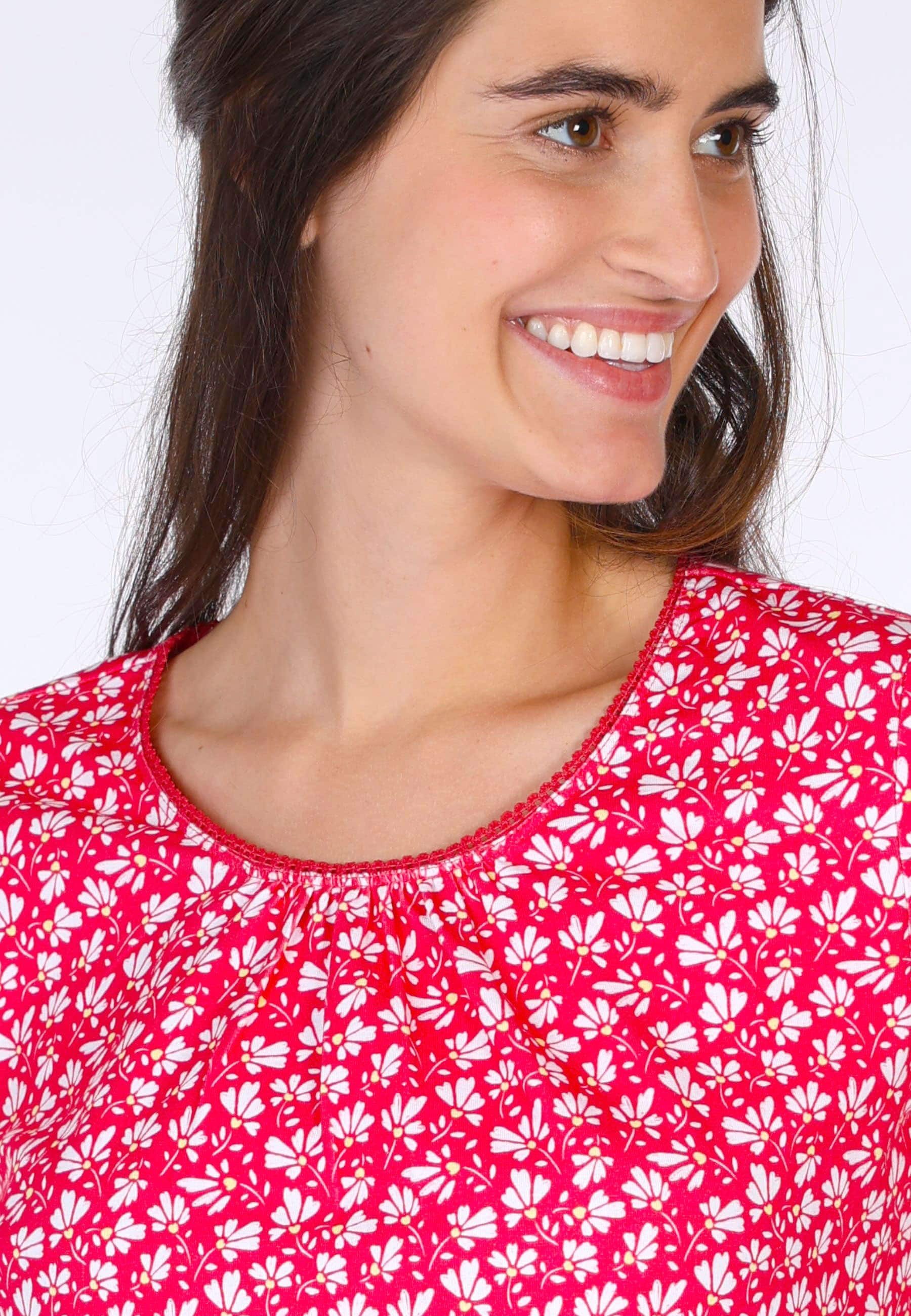 Sorgenfri Sylt T-Shirt Camille flower Spitzendetails