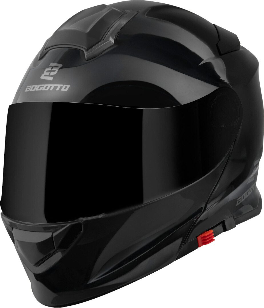 Bogotto Motorradhelm H271 Klapphelm, vorbereitet für Kommunikationssystem,geeignet für Brillenträger,v