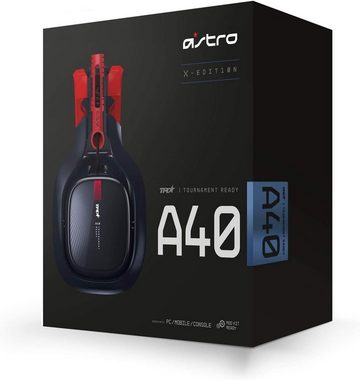 ASTRO A40 TR Dolby ATMOS für PS5, PS4, Switch, PC, Mac Gaming-Headset (Rauschunterdrückung, Lautstärkeregelung Mikrofon, Biegsames Mikrofon, Abnehmbares Mikrofon, kabelgebunden, 3m Kabel)