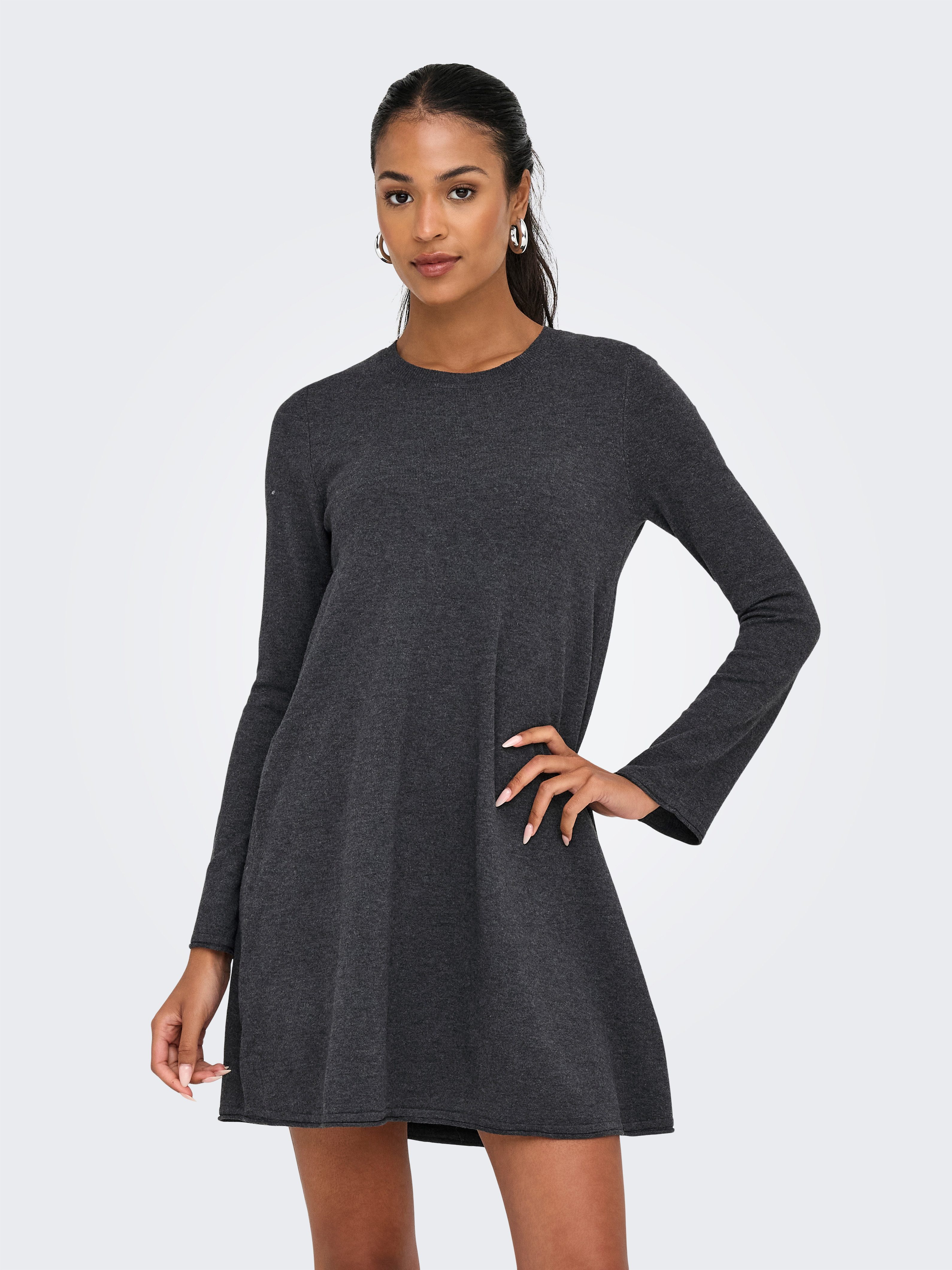 ONLY Midikleid ONLAMALIO LIFE LS ONECK günstig online kaufen