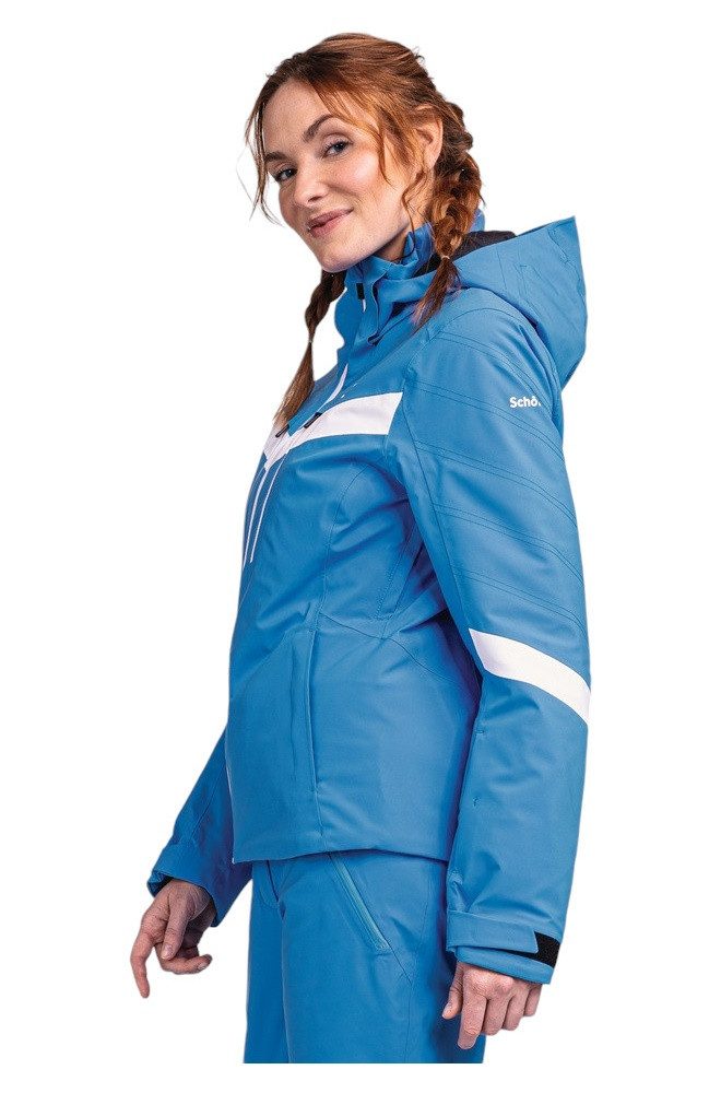 Schöffel Skijacke Avons (wasserdicht, maximale Bewegungsfreiheit) blau Damen
