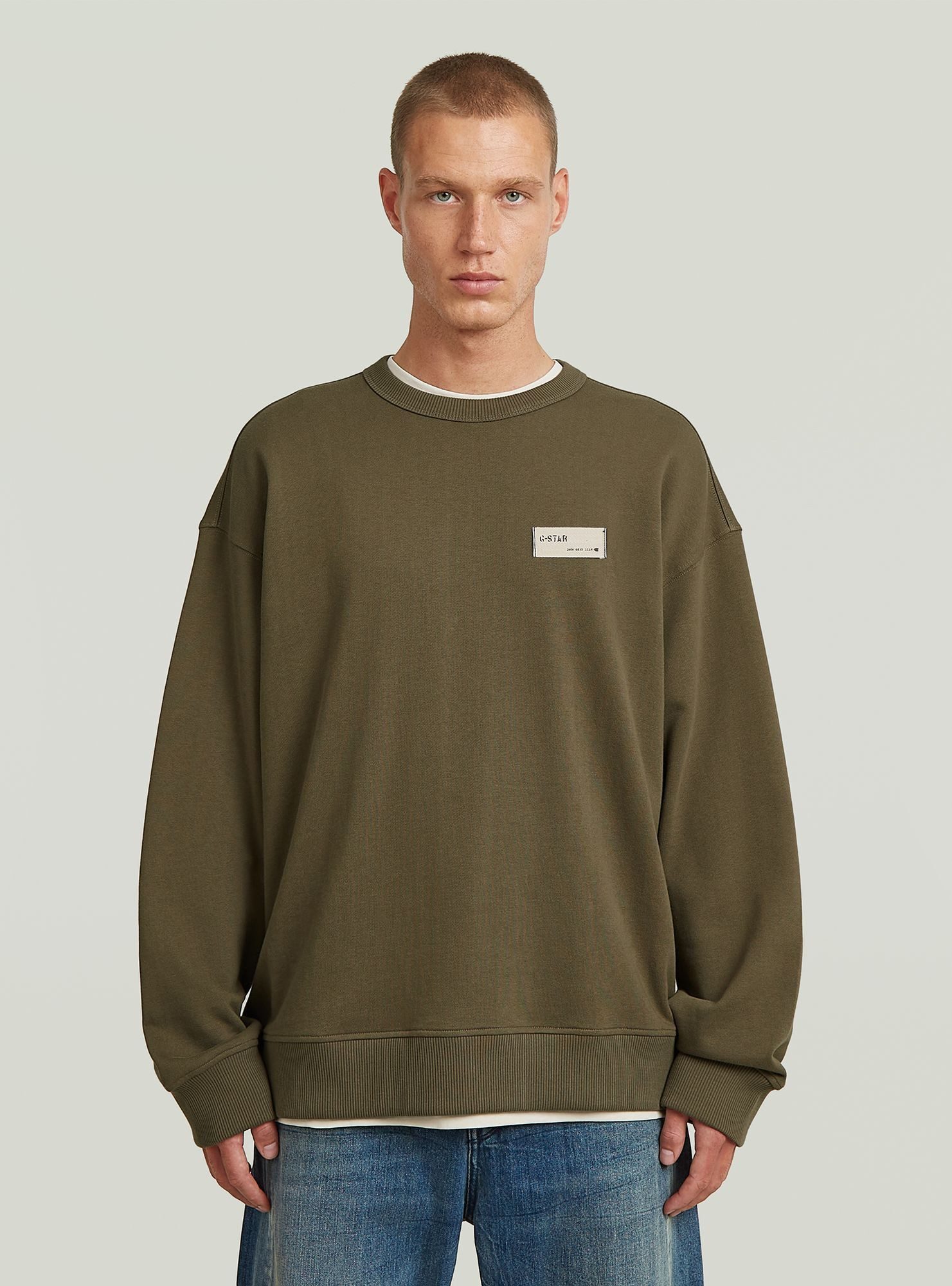 G-STAR Longpullover HB Badge Sweatshirt