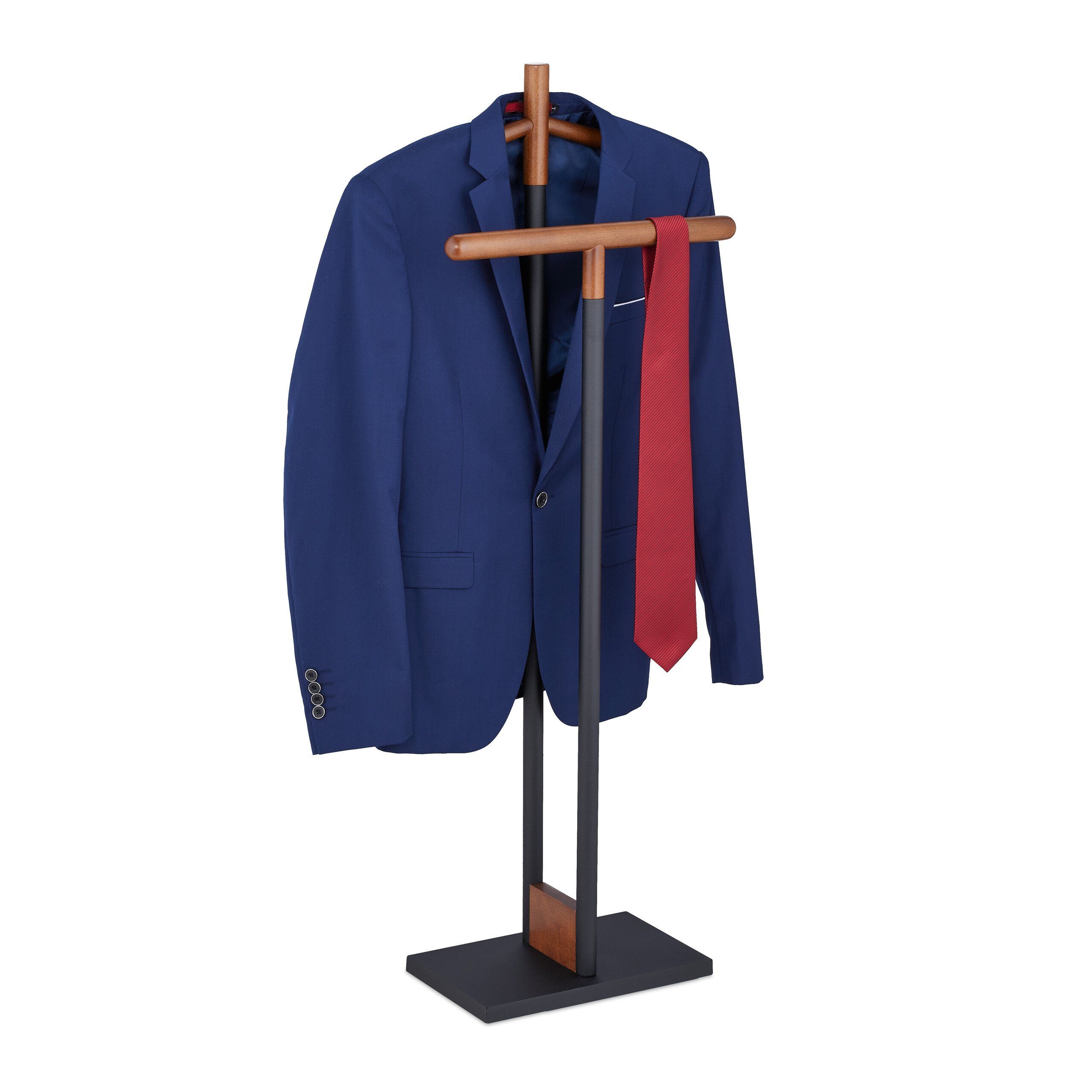 relaxdays Herrendiener Freistehender Herrendiener